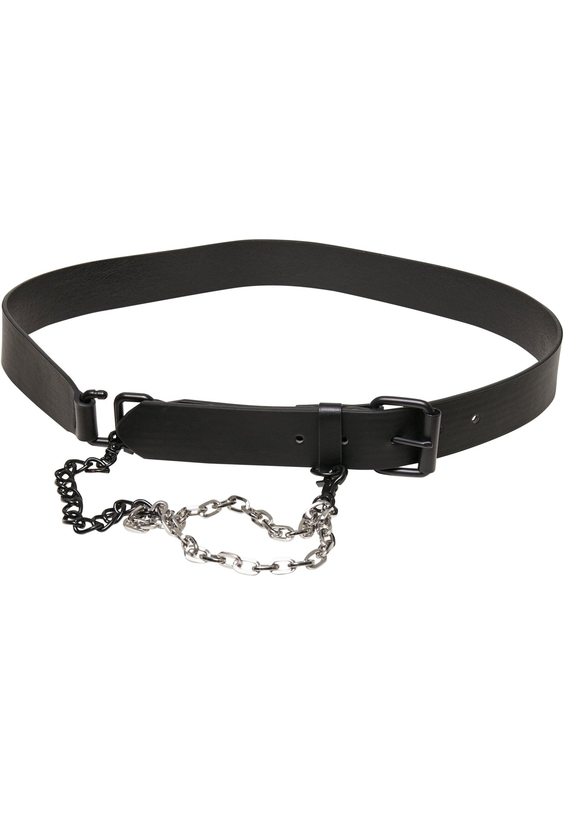 URBAN CLASSICS Hüftgürtel "Urban Classics Unisex Imitation Leather Belt Wit günstig online kaufen