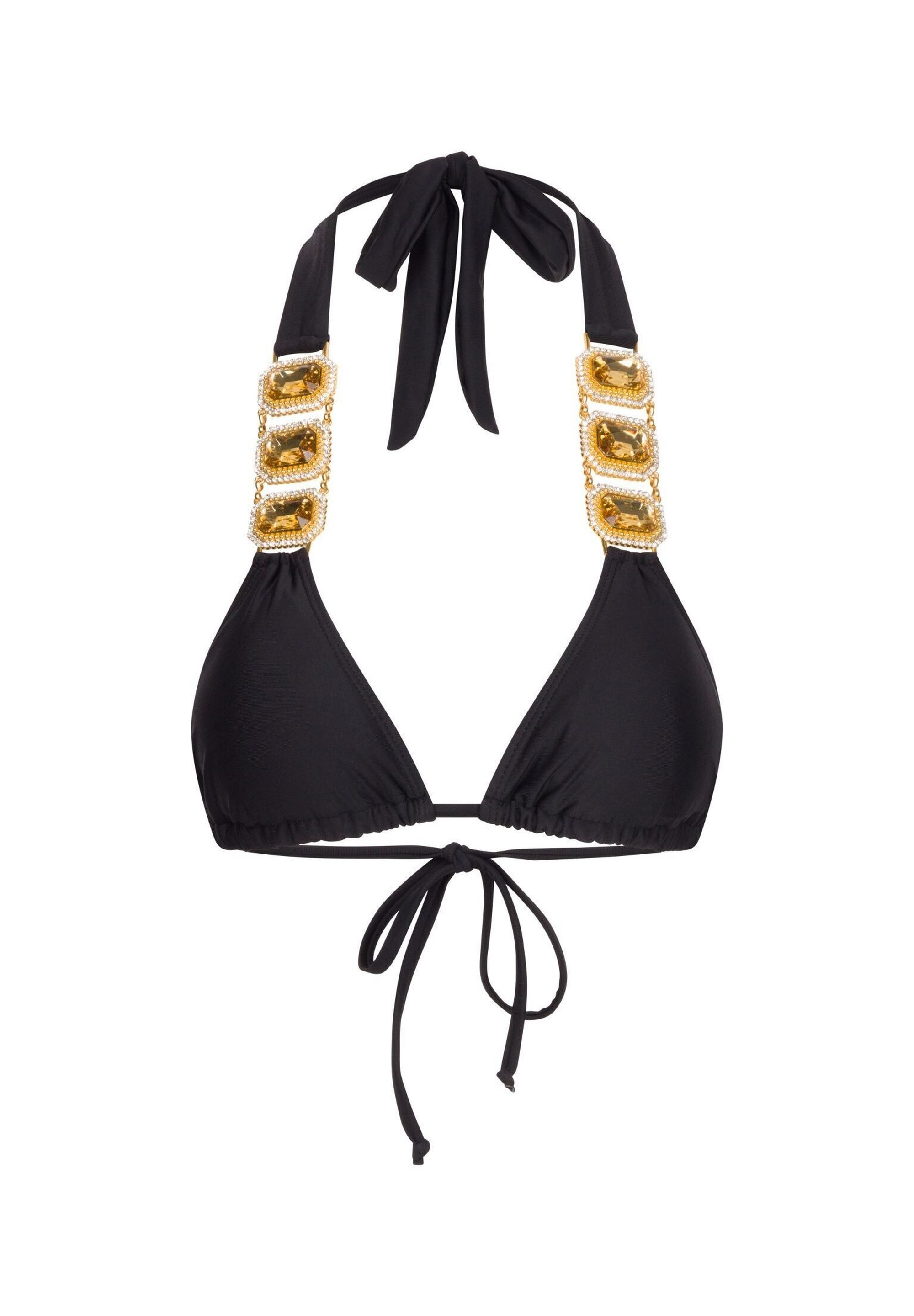 Moda Minx Triangel-Bikini-Top »Boujee«, mit stilvollem Steinbesatz