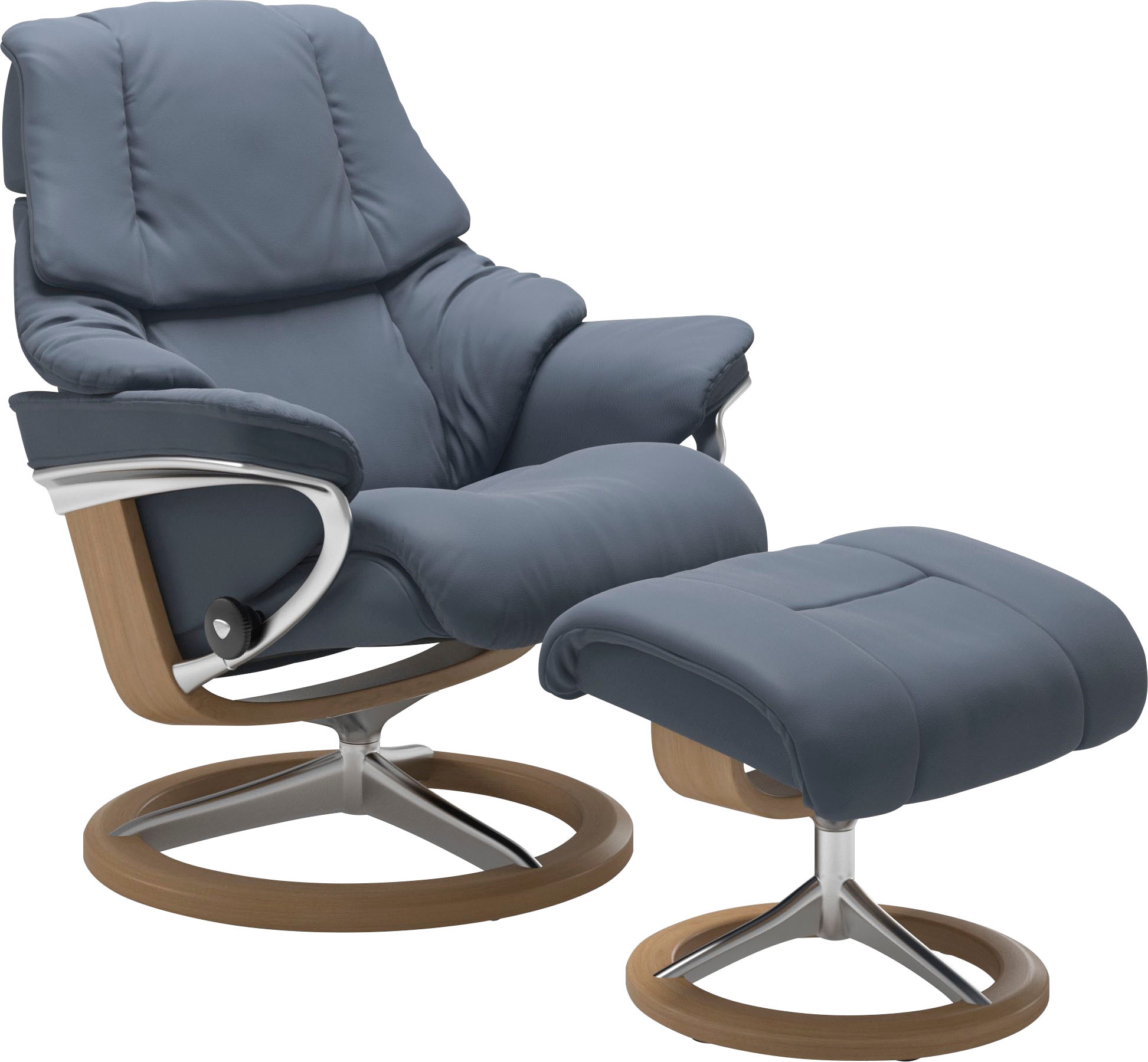 Stressless® Relaxsessel »Reno«, mit Signature Base, Größe S, M & L, Gestell Eiche