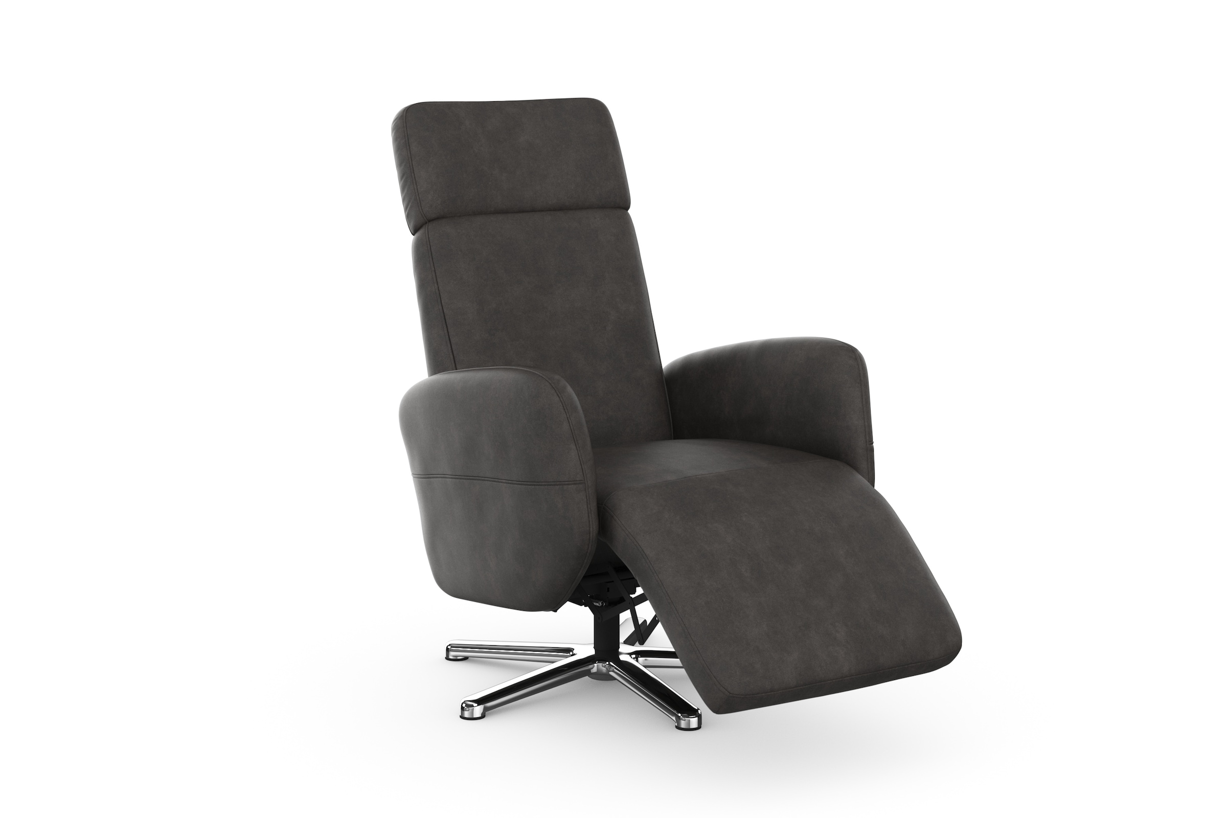 sit&more TV-Sessel »Grenoble, inkl. Kopfteilverstellung und kabelgebundener Fernbedienung,«, wahlweise mit 2 Motoren und Akku und Aufstehhilfe