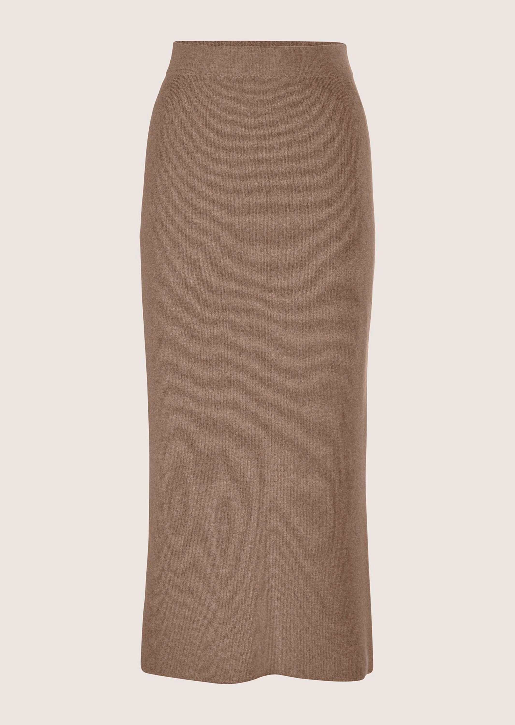 MADELEINE Midirock "Strickrock Eleganter Rock mit Schlitz" günstig online kaufen