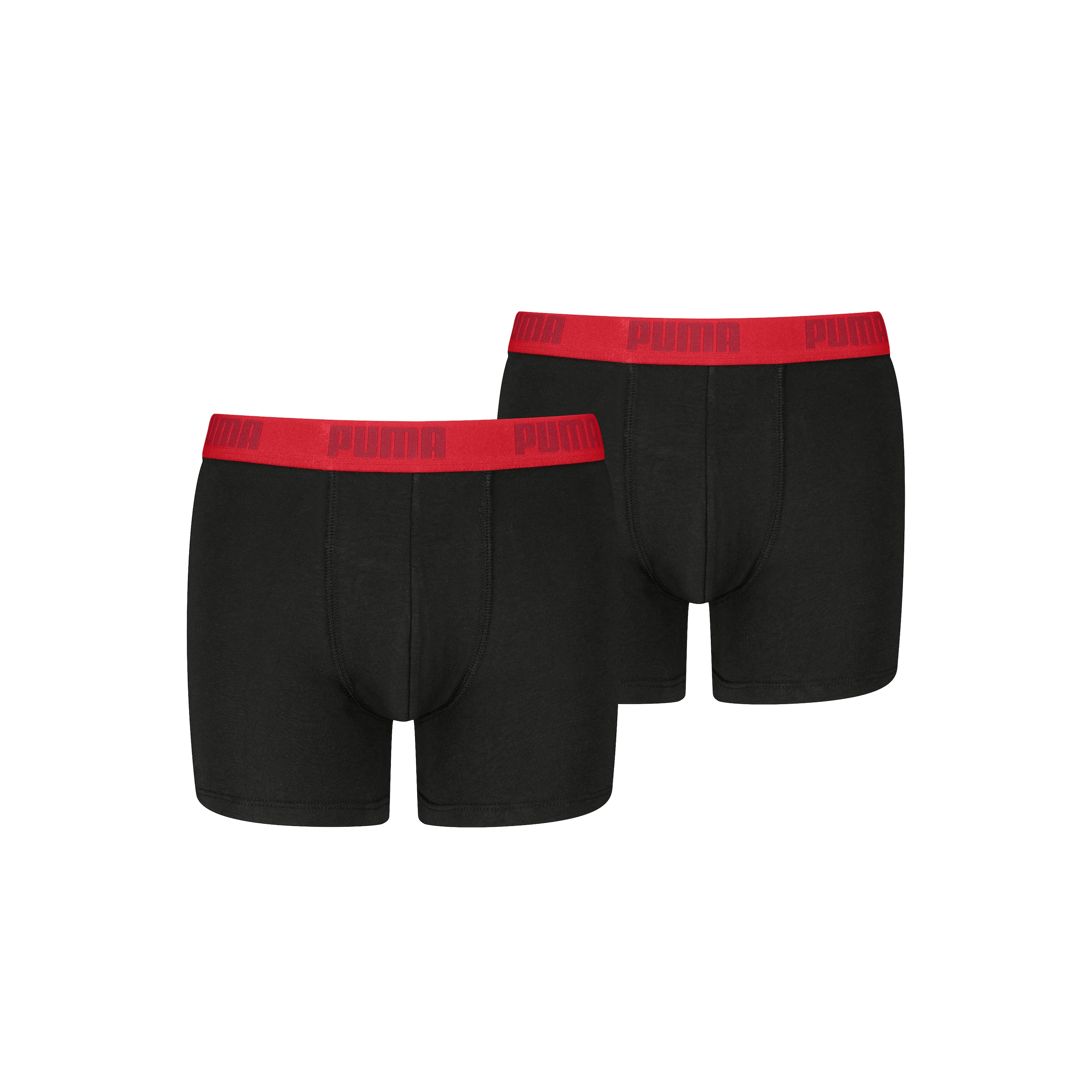 PUMA Boxershorts "PUMA BOYS EVERYDAY BASIC BOXERS" Komfortabler Logobund, ohne Eingriff