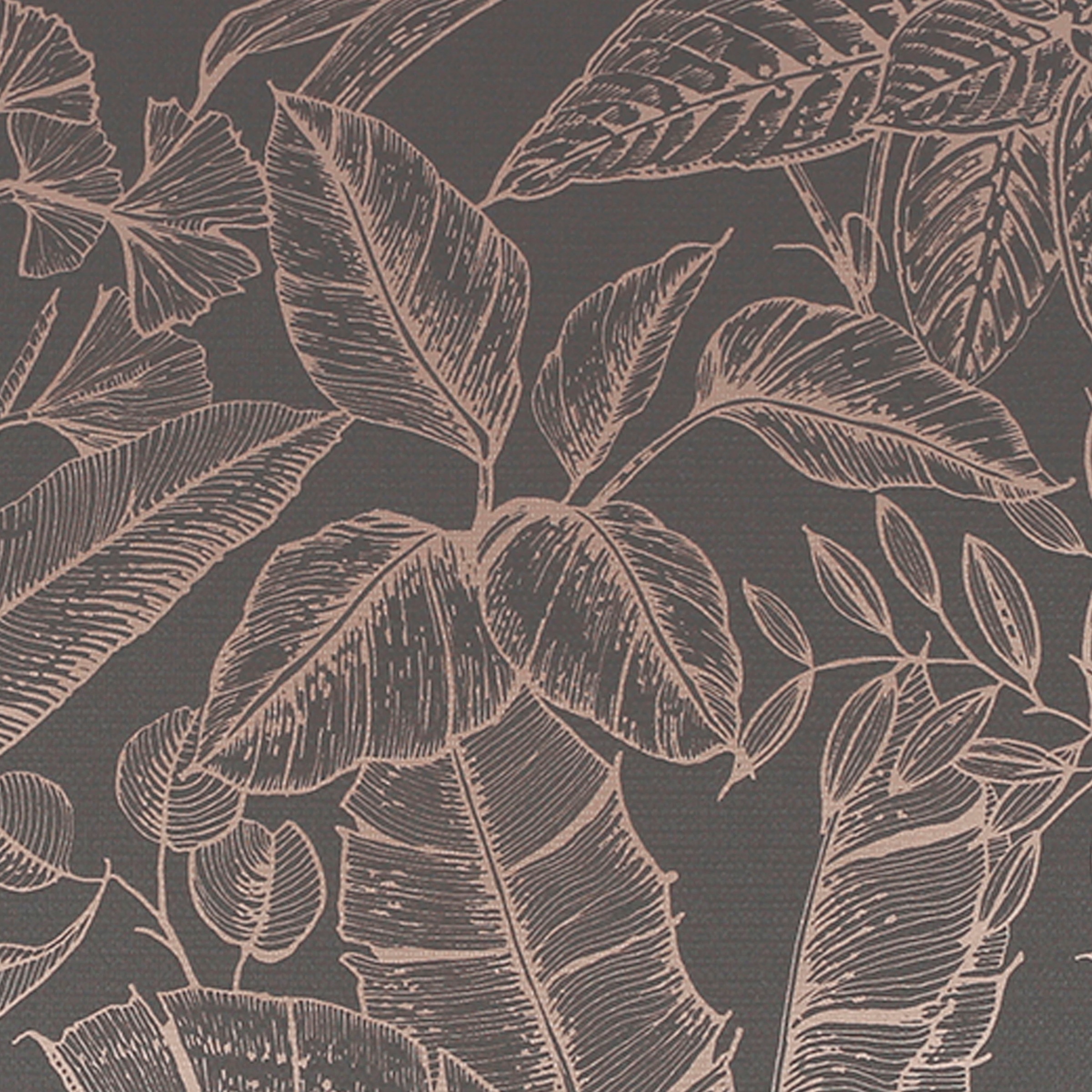 Boutique Vliestapete »Boutique - Vliestapete Paradise Smokey Quartz - 10mx52cm«, botanisch, Boutique - Vliestapete Paradise Smokey Quartz - 10mx52cm