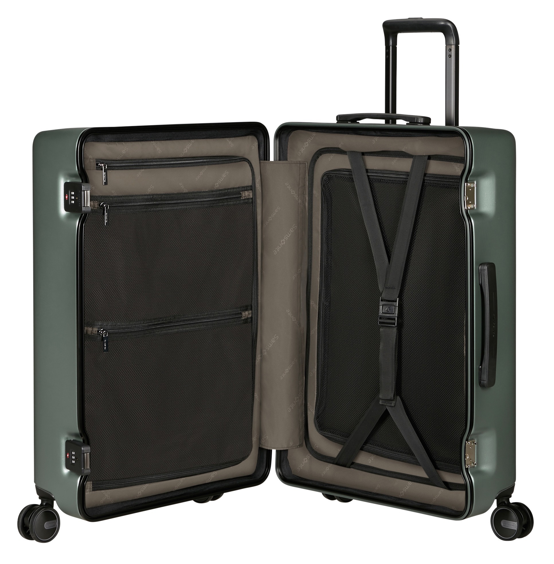 Samsonite Hartschalen-Trolley »FOCUS, verschiedene Größen und Farben«, 4 Rollen, Reisegepäck, Hartschalen-Koffer, TSA-Schloss