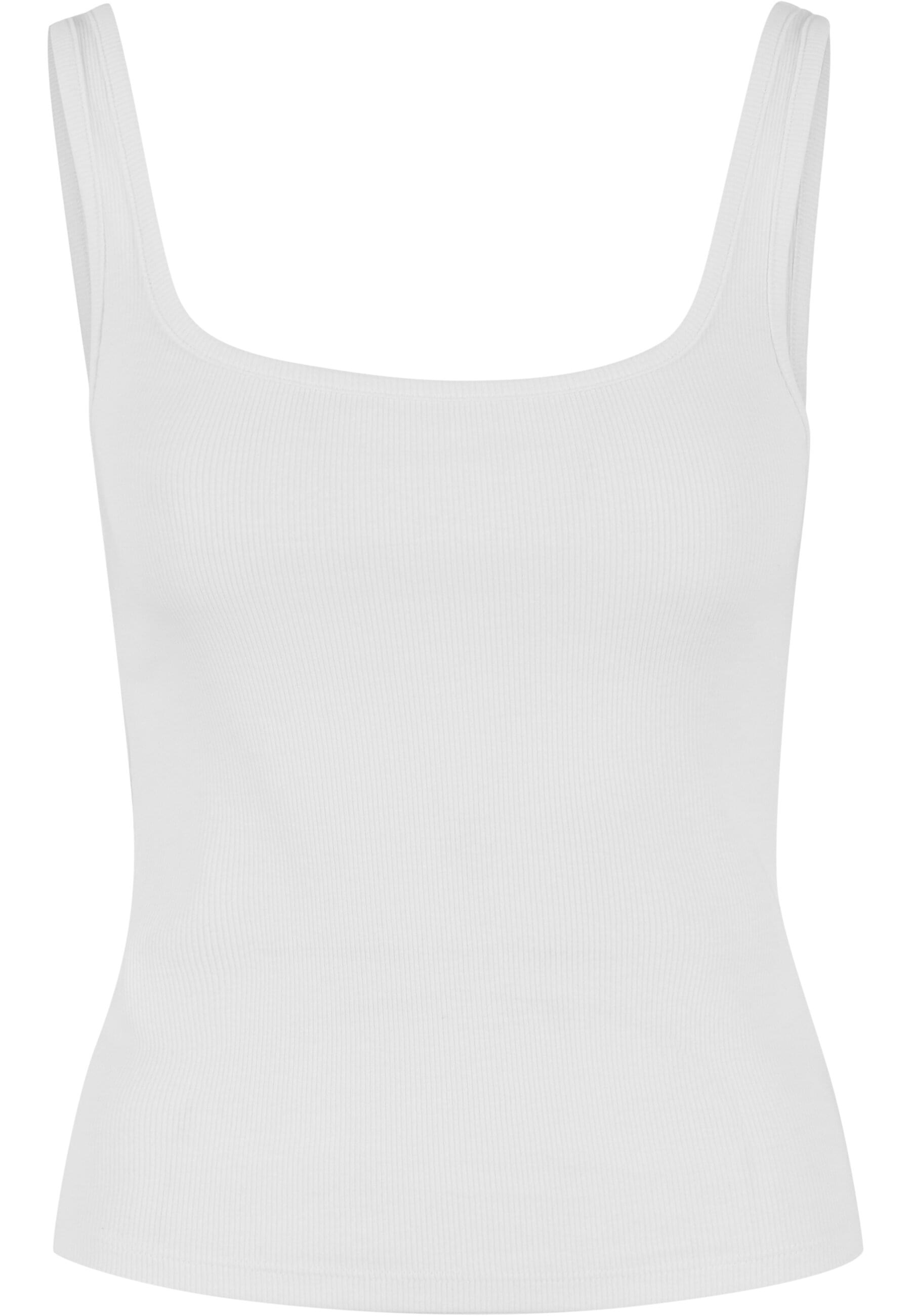 URBAN CLASSICS Muskelshirt "Urban Classics Ladies Wide Neck Rib Top 2-Pack" günstig online kaufen