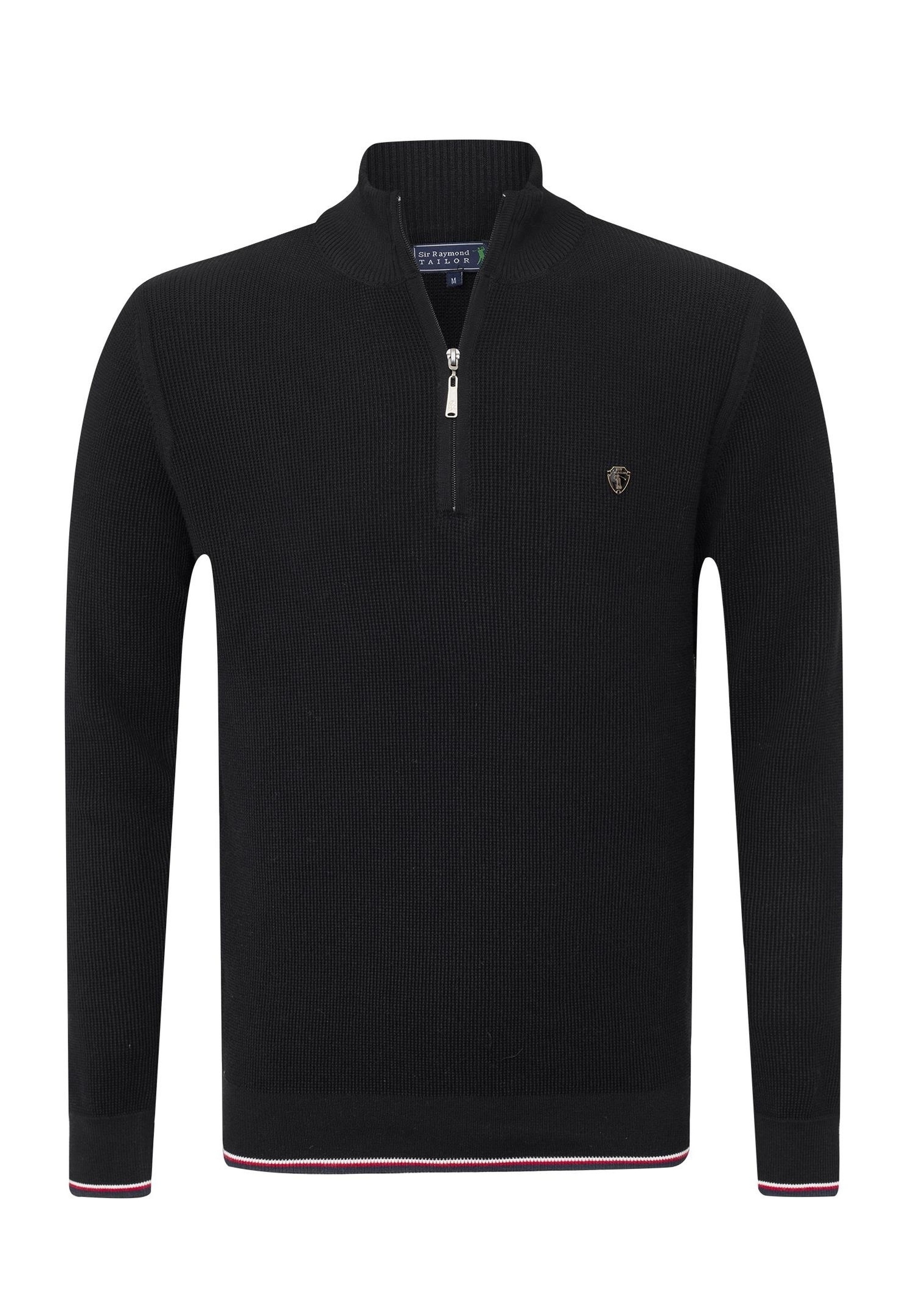 SIR RAYMOND TAILOR Strickpullover »Pulses«, (1 tlg.), mit Stehkragen