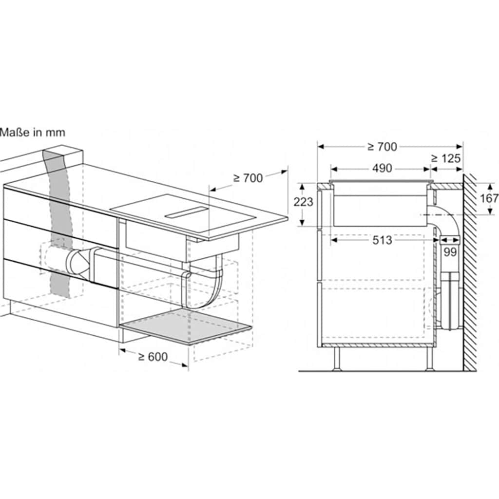 NEFF Induktions-Kochfeld von SCHOTT CERAN® »V68TTX4L0«, V68TTX4L0, mit intuitiver Twist Pad® Bedienung