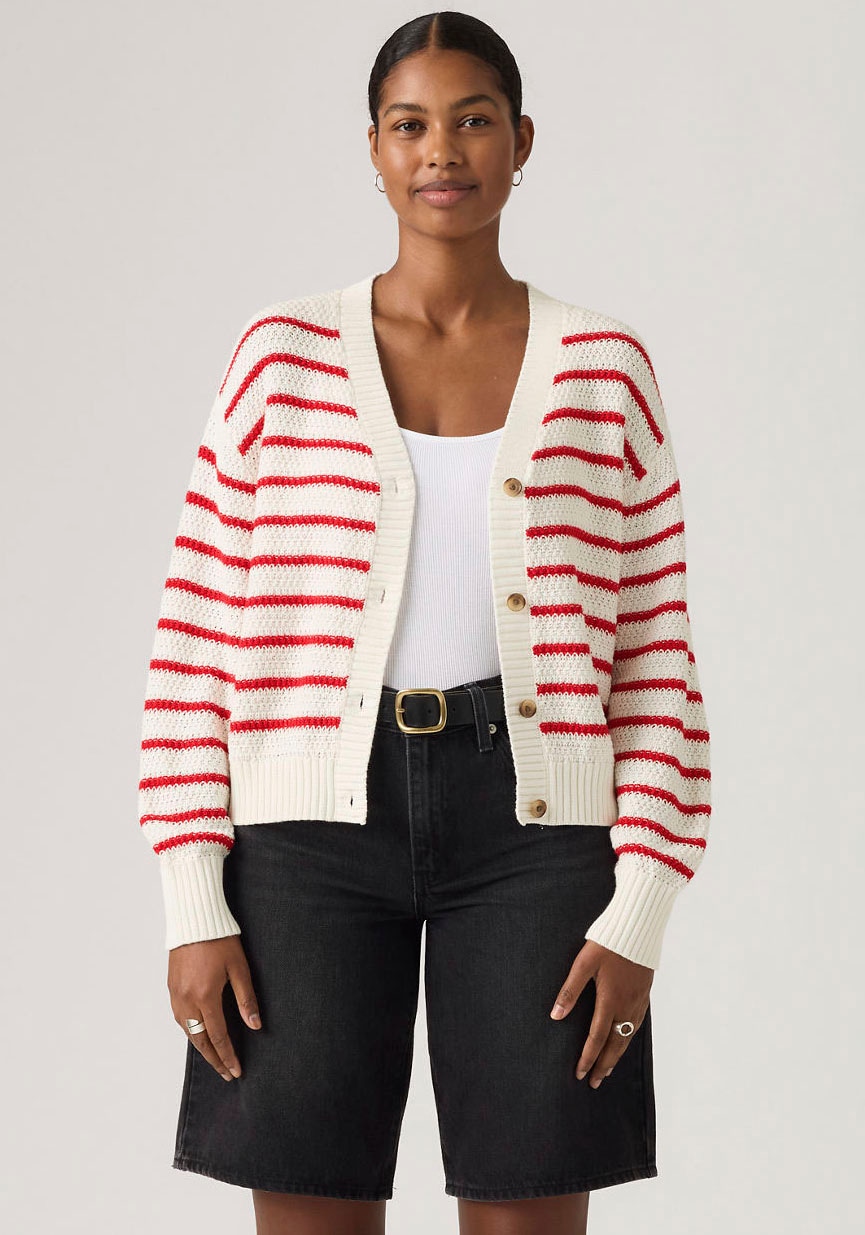 Levis Cardigan "SNOWFLAKE CARDIGAN" gestreift, mit Knopfleiste günstig online kaufen