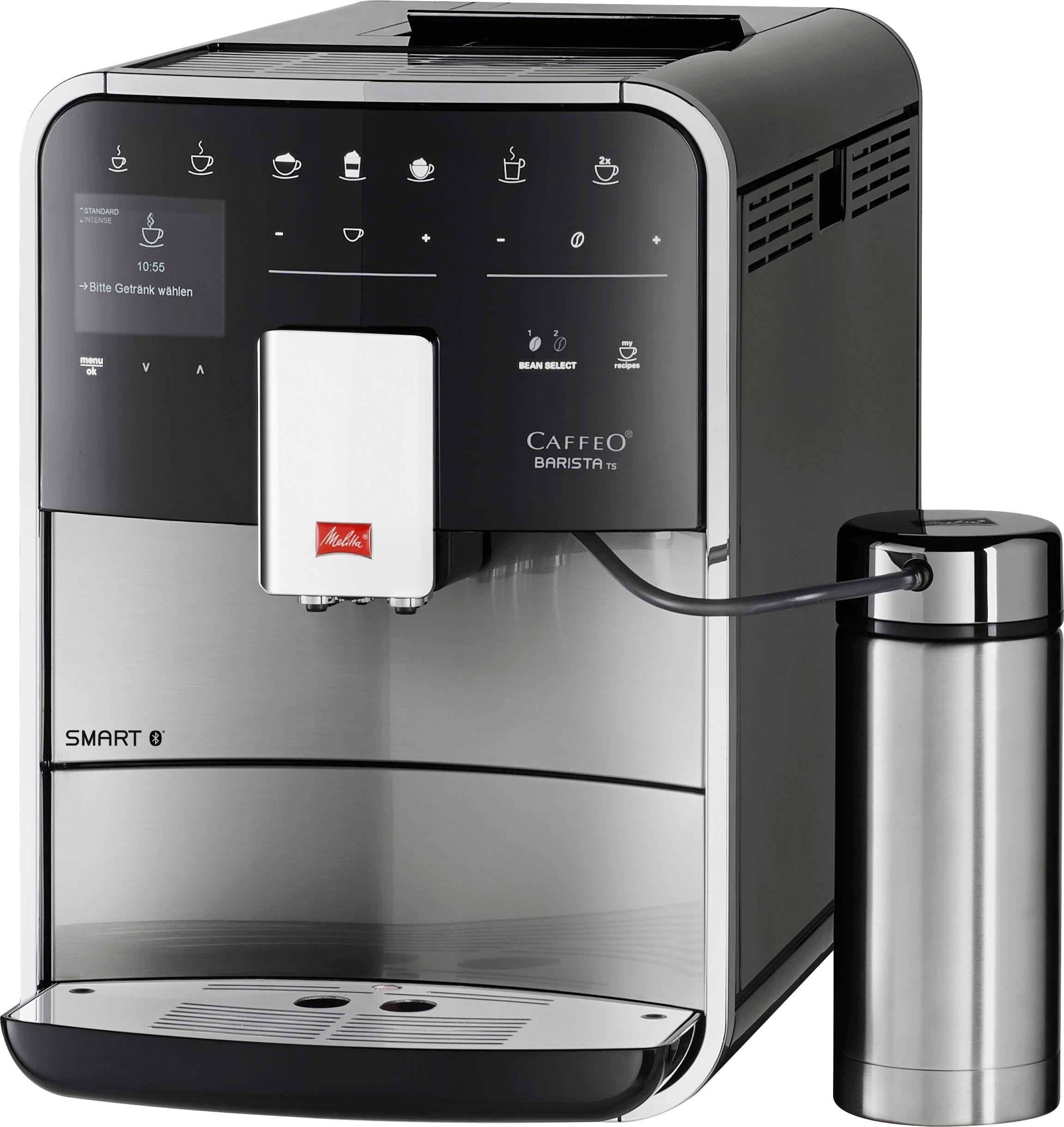 Melitta Kaffeevollautomat »Barista TS Smart® F 86/0-100, Edelstahl«,  Hochwertige Front aus Edelstahl, 21 Kaffeerezepte & 8 Benutzerprofile  online bestellen | BAUR