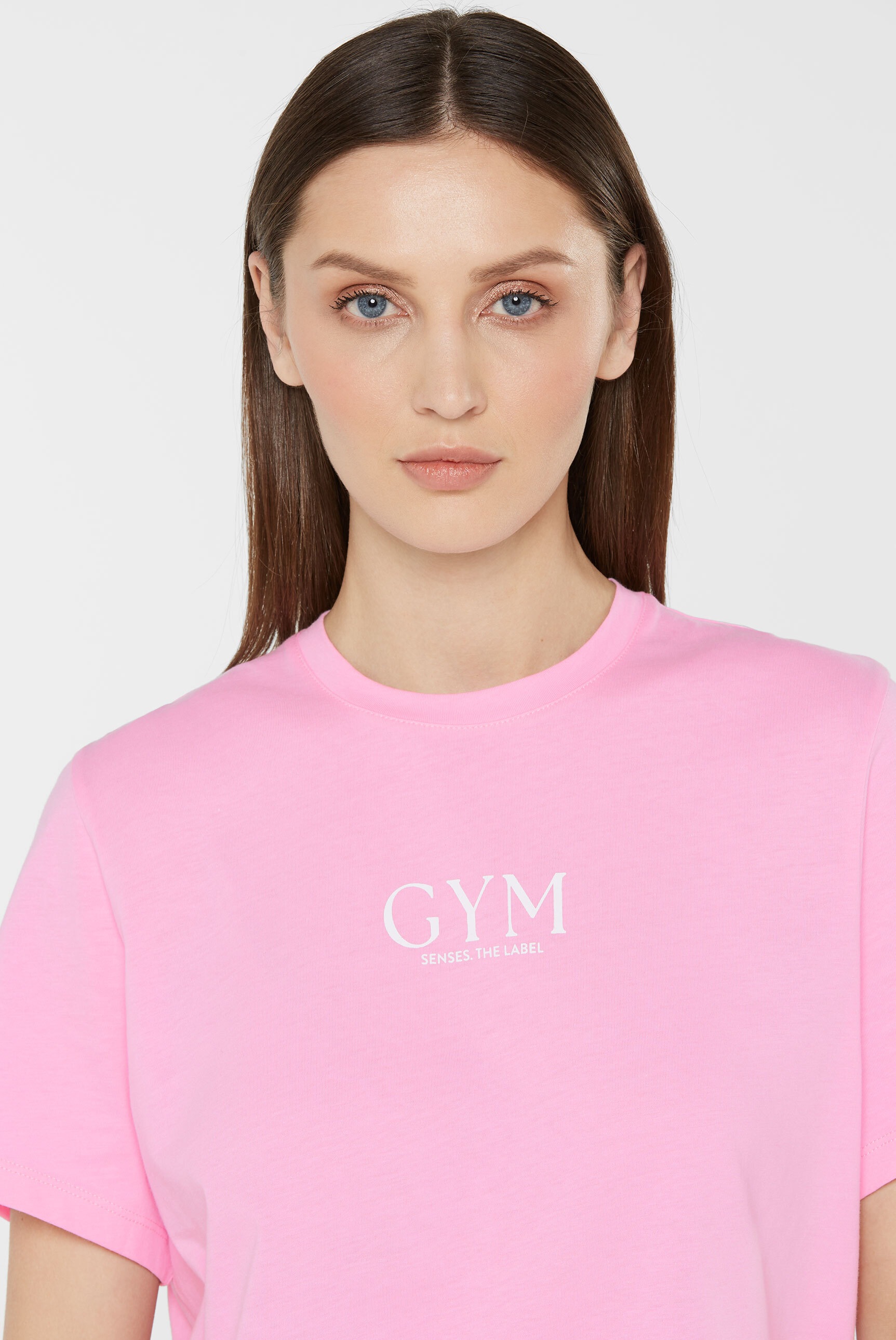 SENSES.THE LABEL Rundhalsshirt, aus Baumwolle