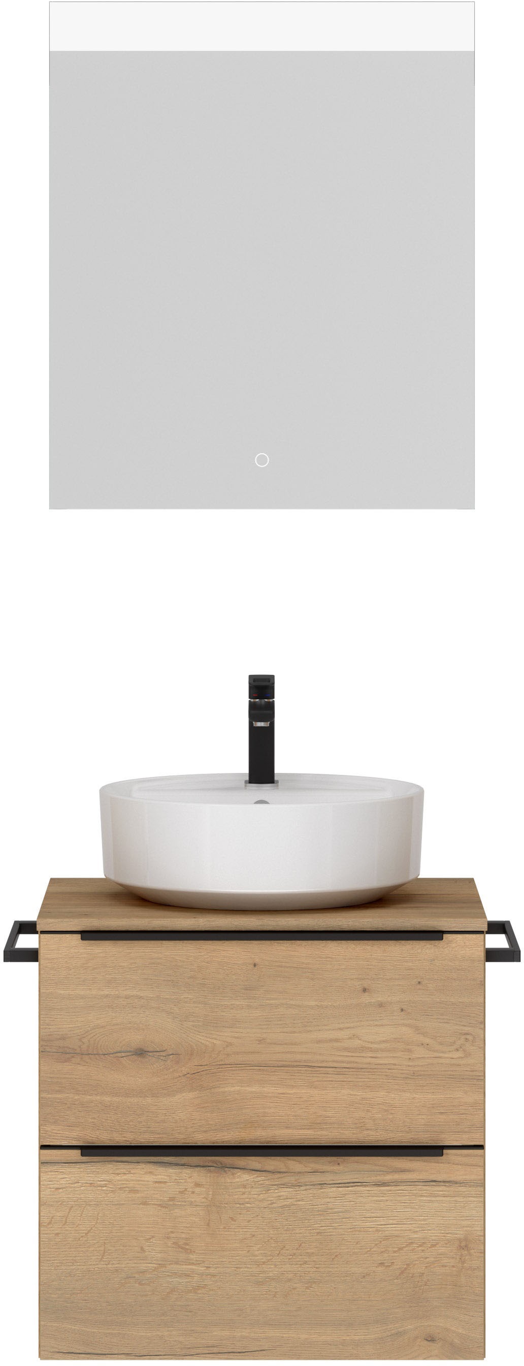 nobilia Badmöbel-Set "Alvene" vormontiert, mit Soft-Close, 2 Stk. tlg. günstig online kaufen