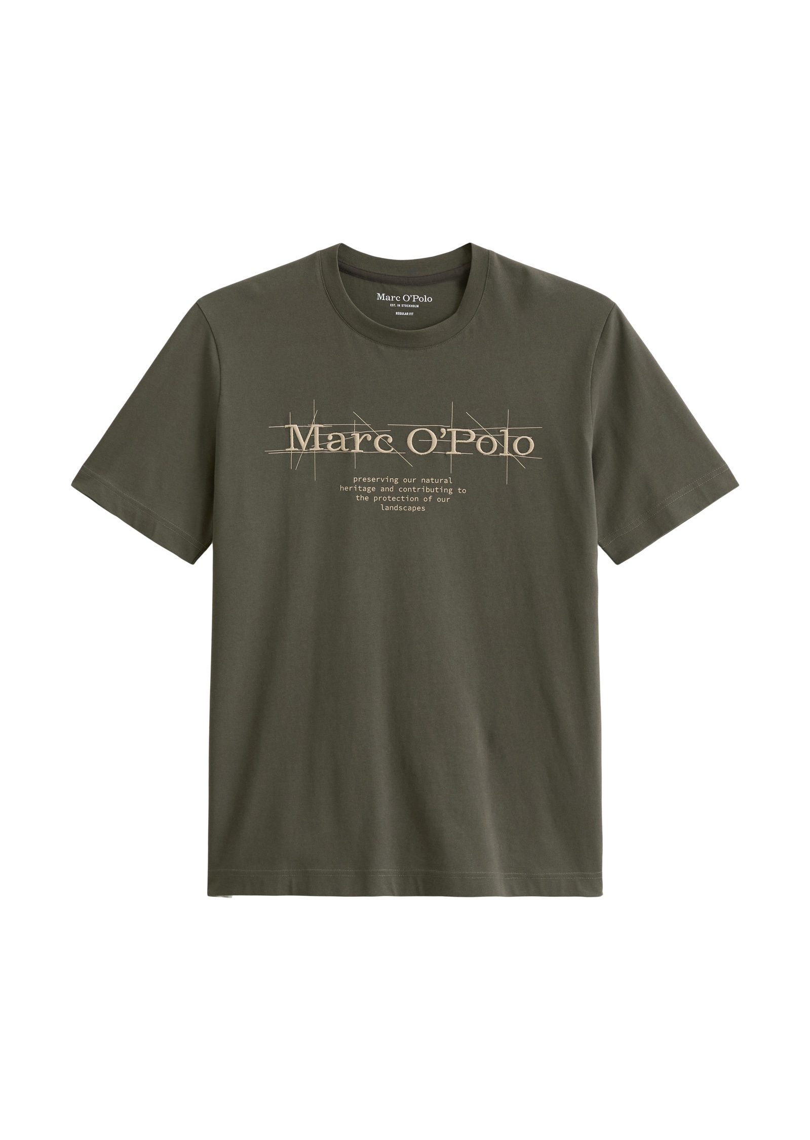 Marc O'Polo T-Shirt »aus reiner Bio-Baumwolle«