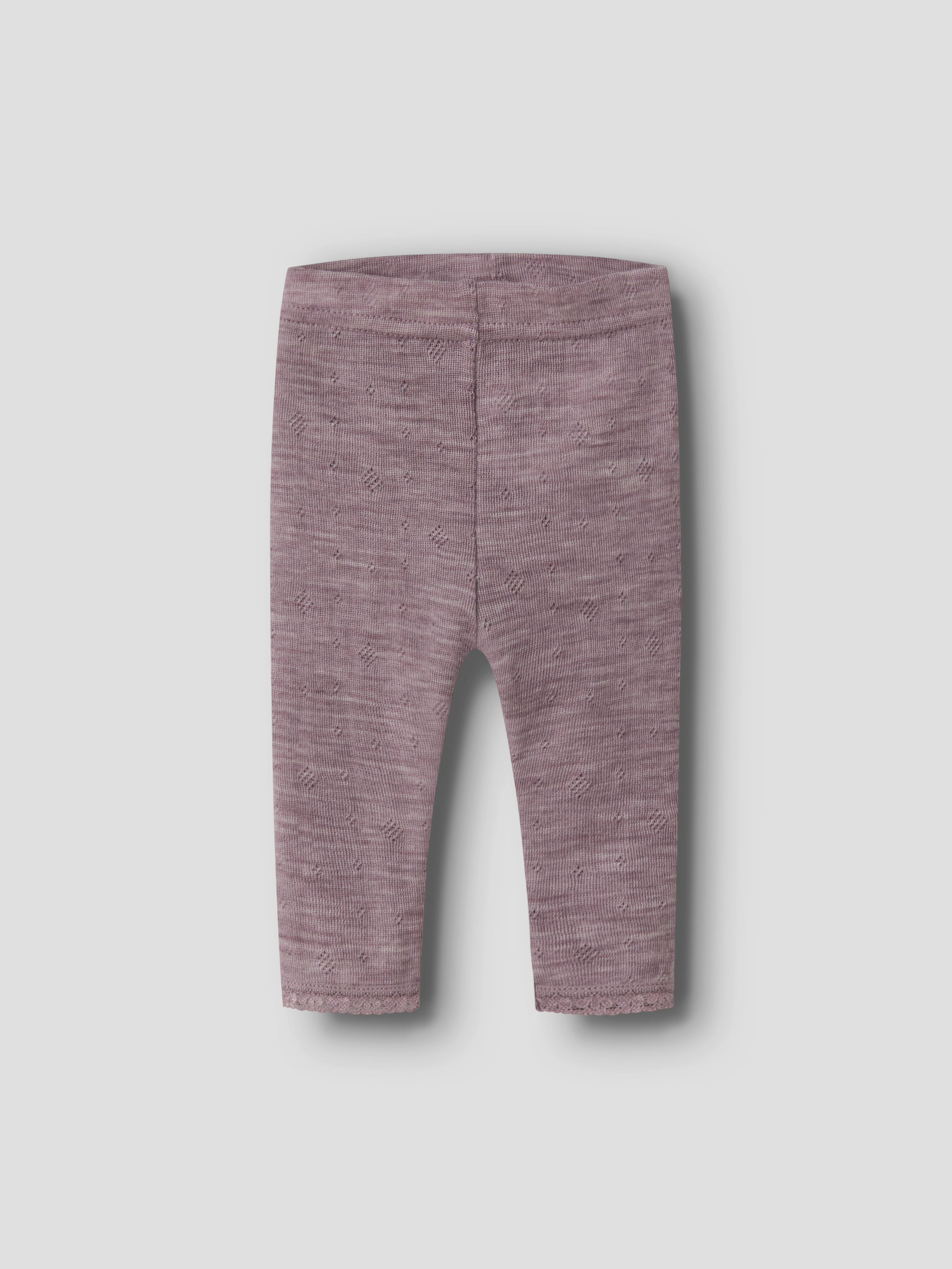 Name It Leggings "NBFWANG WOOL NEEDLE LEGGING SOLID NOOS" Wolle, slim fit