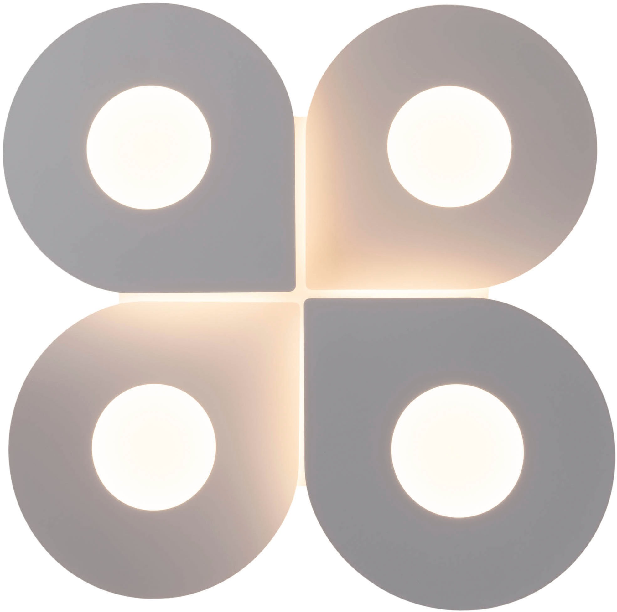 näve LED Deckenleuchte »Smilla«, 1 flammig, Leuchtmittel LED-Modul | LED fest integriert, weiß, Memory, Nachtlicht, CCT, dimmbar per Fernbedienung (inkl.)