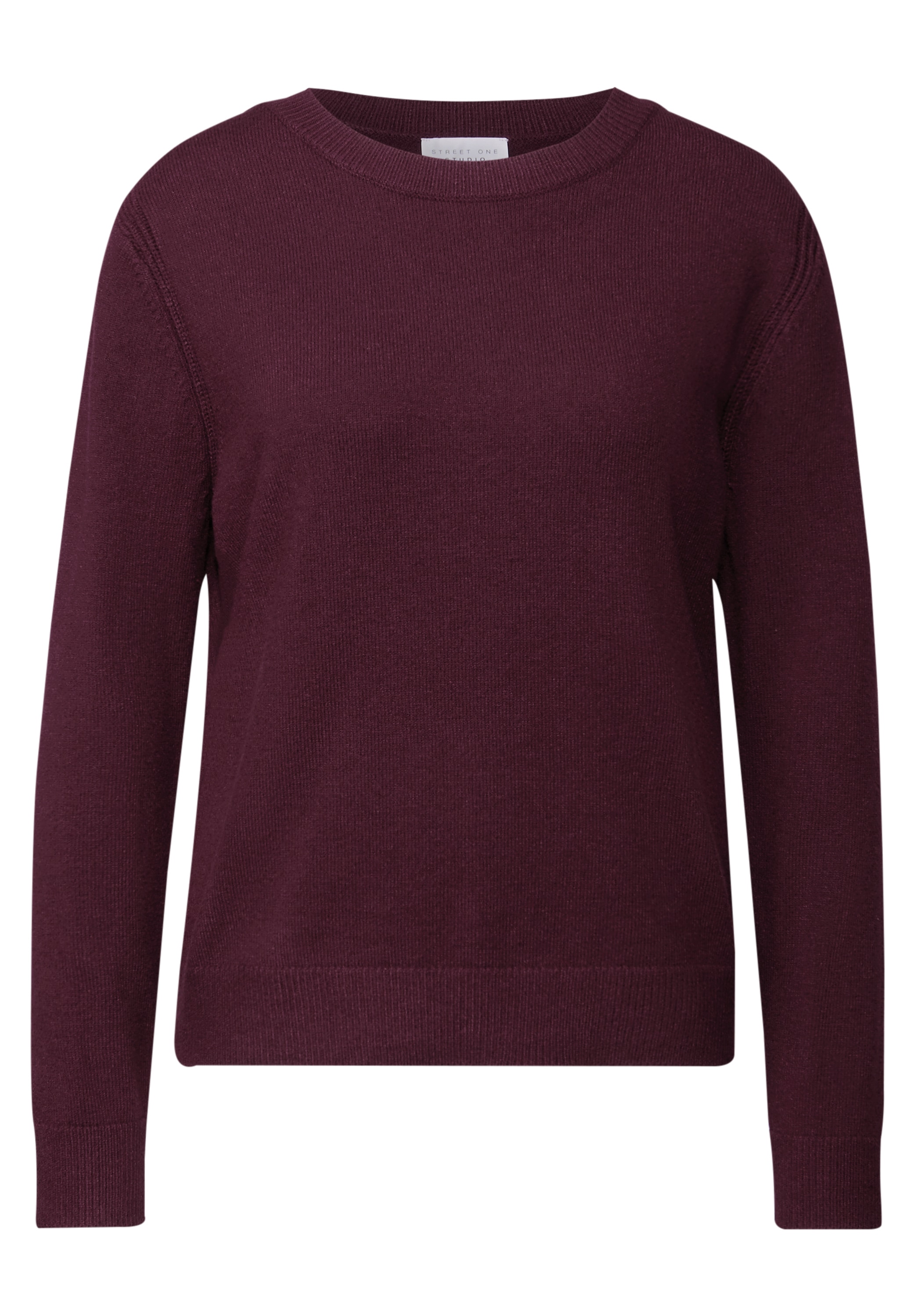 STREET ONE STUDIO Strickpullover, aus softem Materialmix