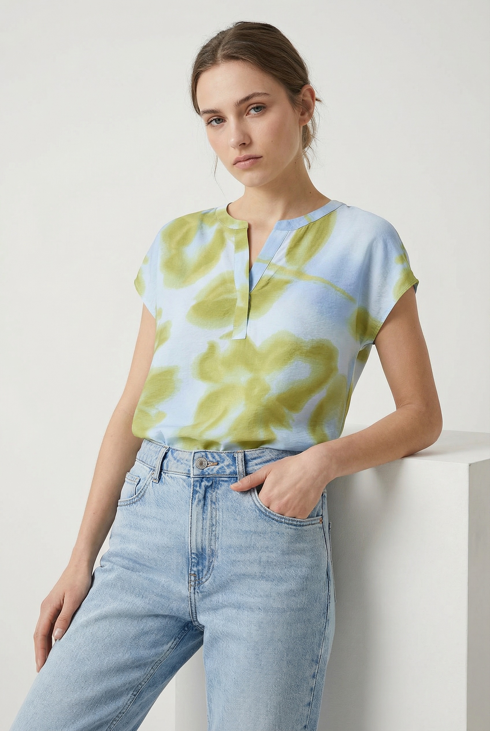 soyaconcept Kurzarmbluse "SC-CATE 1" günstig online kaufen