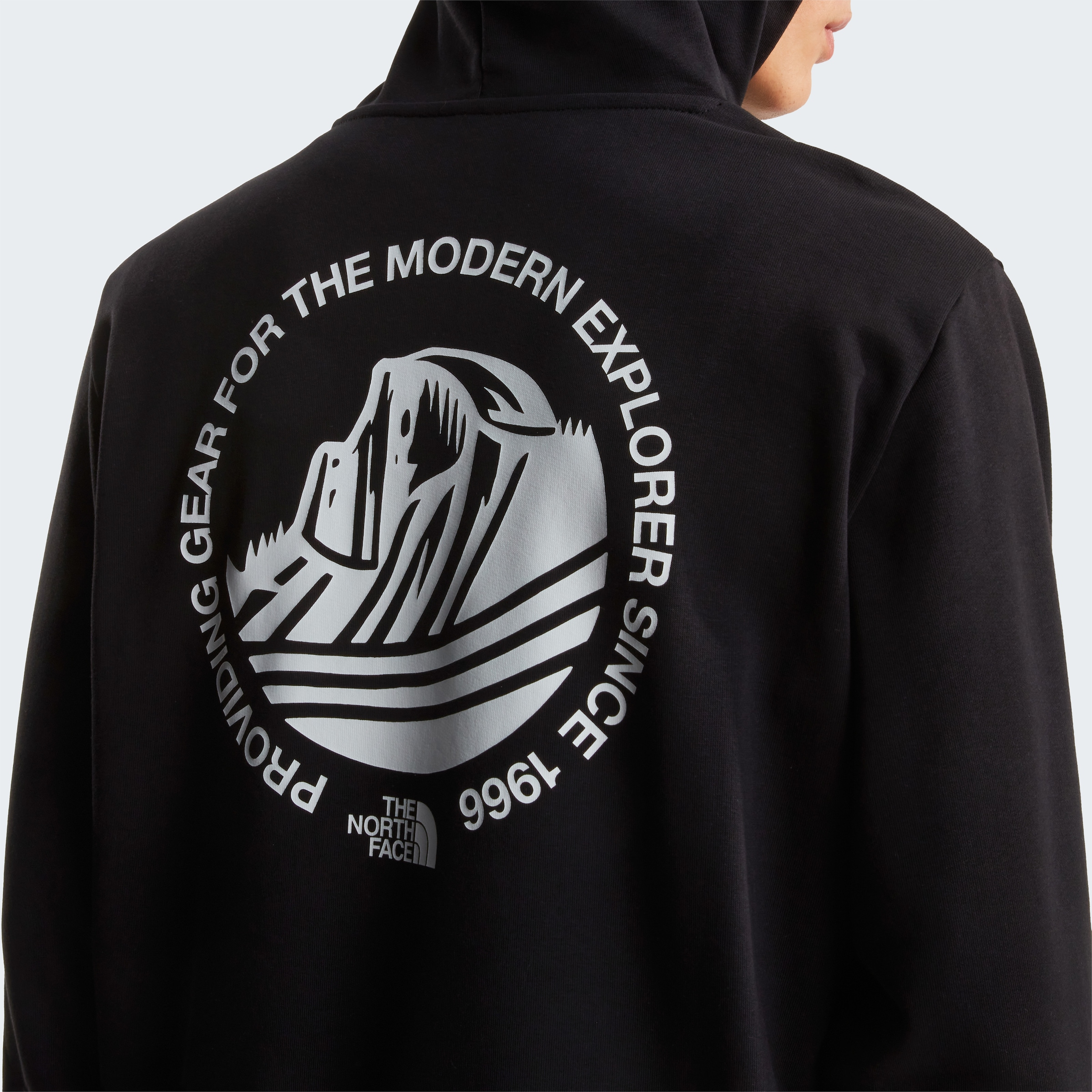The North Face Kapuzensweatshirt »M MONTE REGULAR HOODIE-GRAPHIC«, 1 tlg. sportlicher Stil, für vielseitige Aktivitäten
