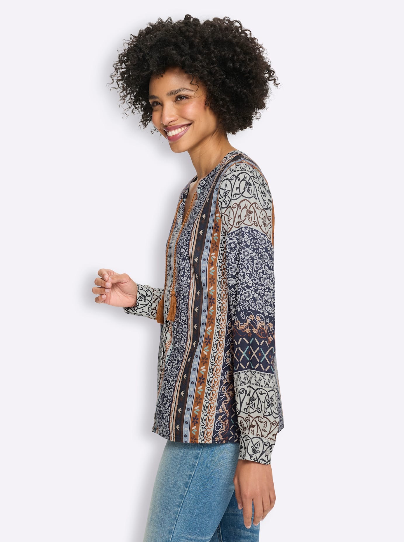 heine Druckbluse