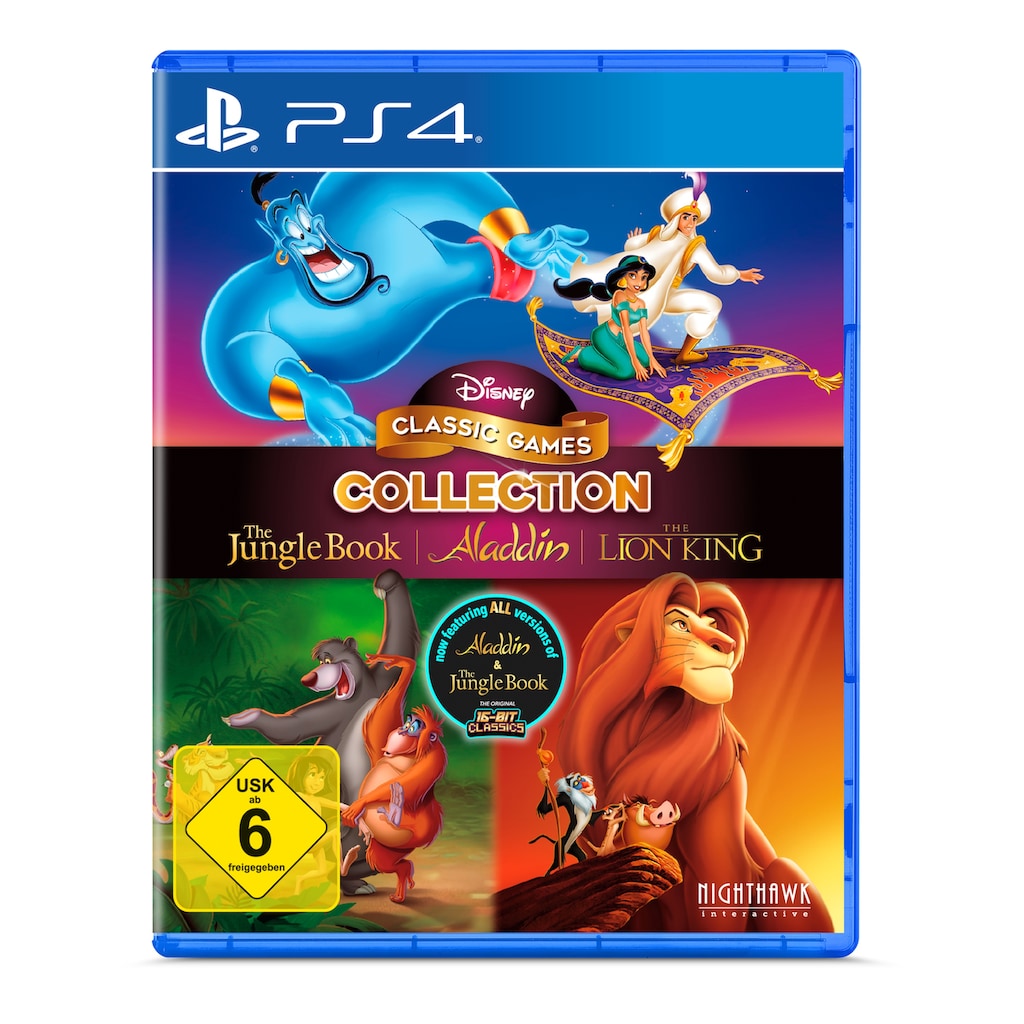 Disney Spielesoftware »Disney Classic Games - Jungle Book, Aladdin, Lion King«, PlayStation 4