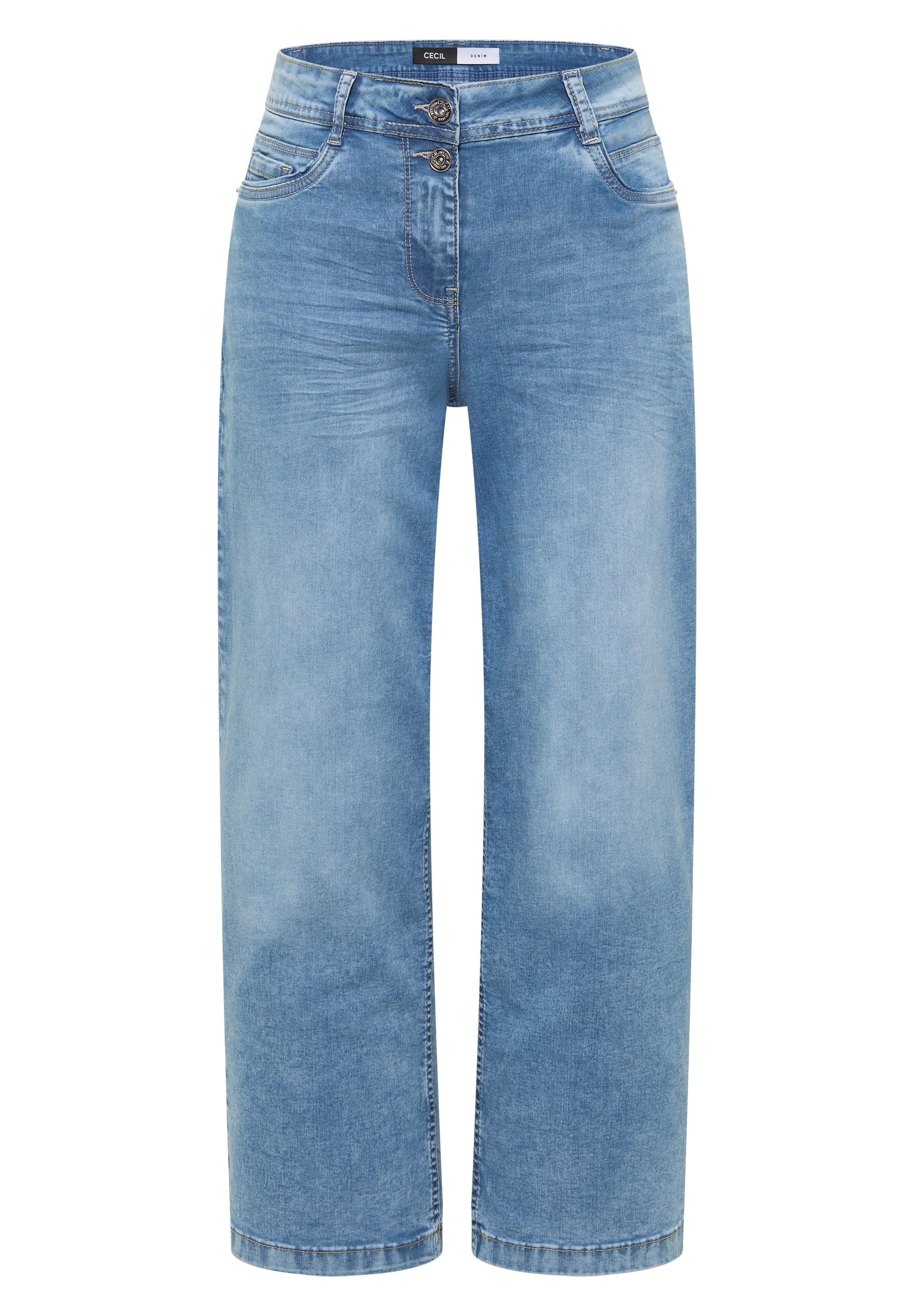 Cecil Loose-fit-Jeans im Capri-Style