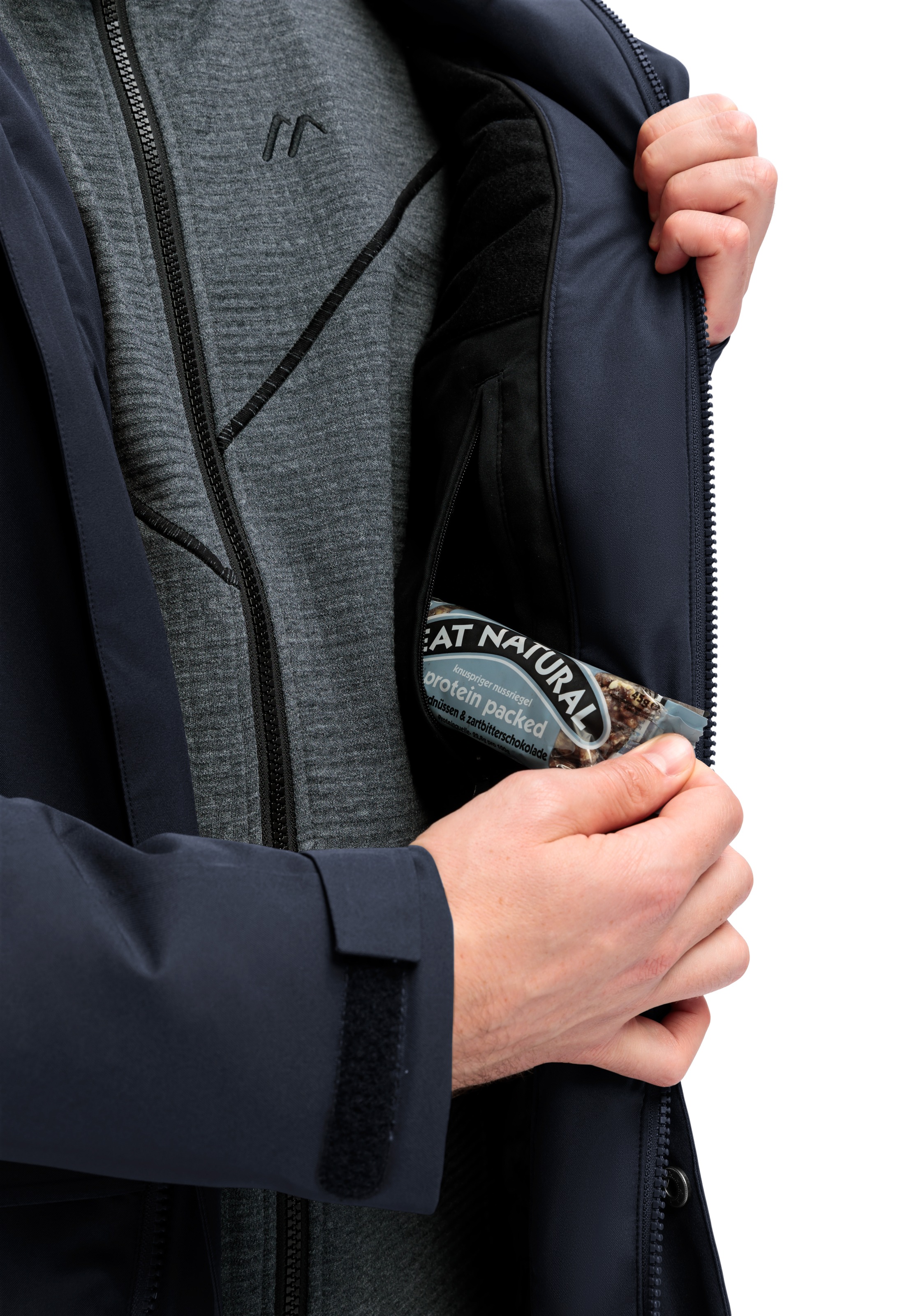 Maier Sports Winterjacke "Peyor long" warme Herren Regenjacke, wattierter P günstig online kaufen