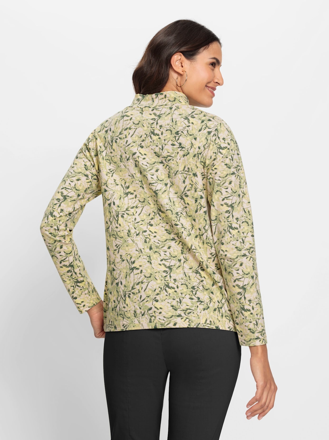 Inspirationen Women Long Sleeve Shirt Multicolor Size 38 2