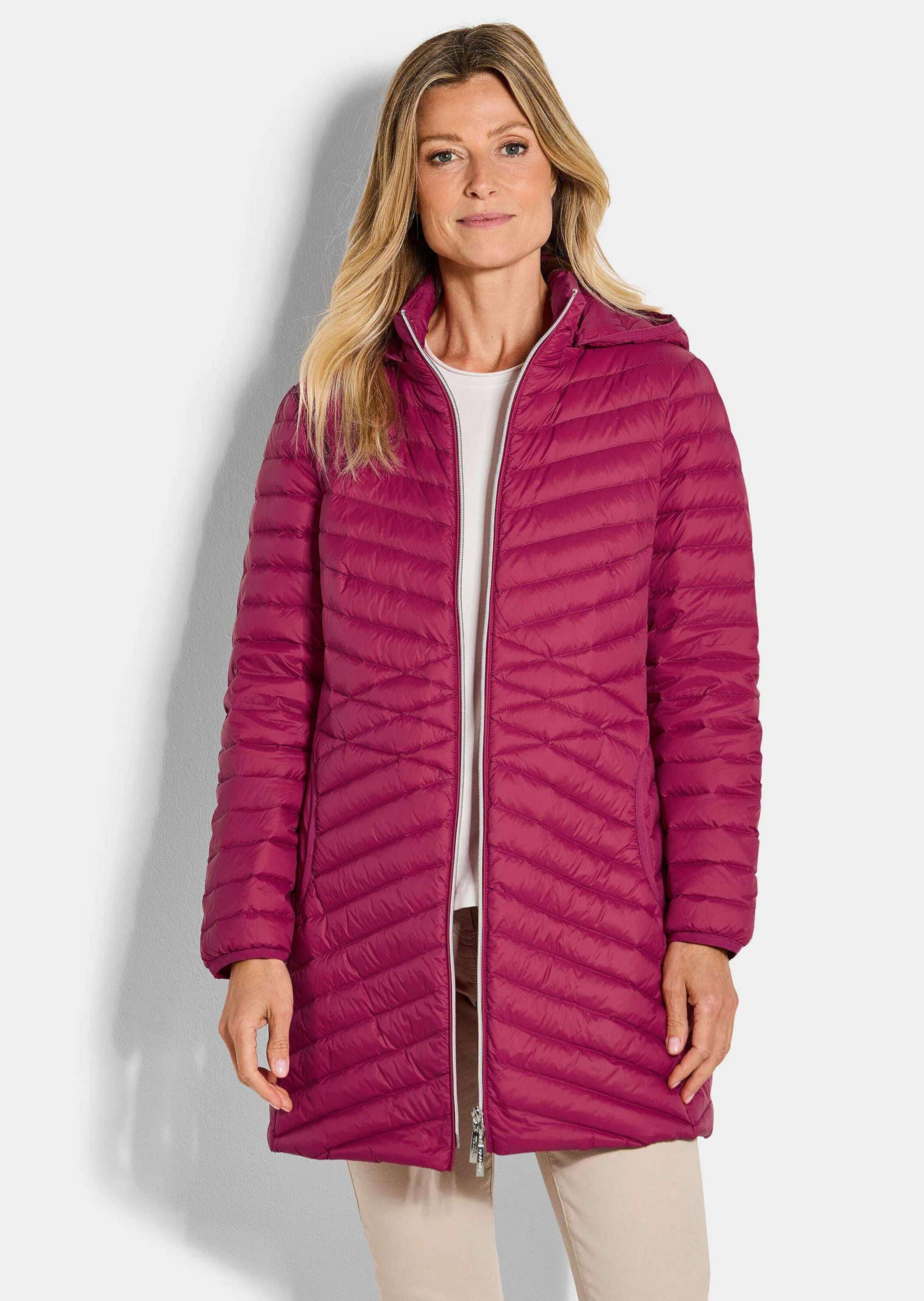 GOLDNER Winterjacke »Daunenmantel mit femininer Steppung«