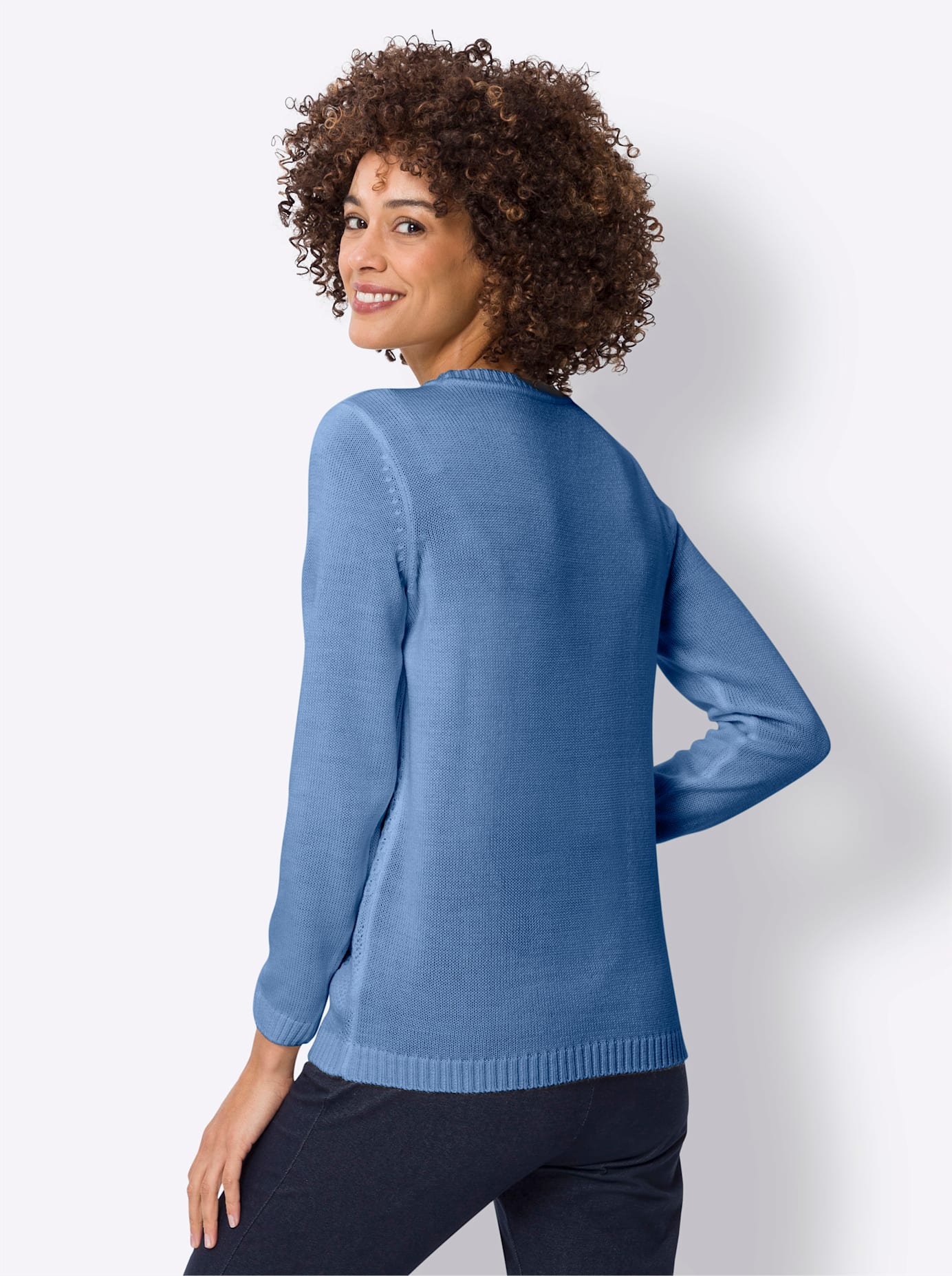 Thumbnail - Classic Basics Strickpullover "Langarm-Pullover"