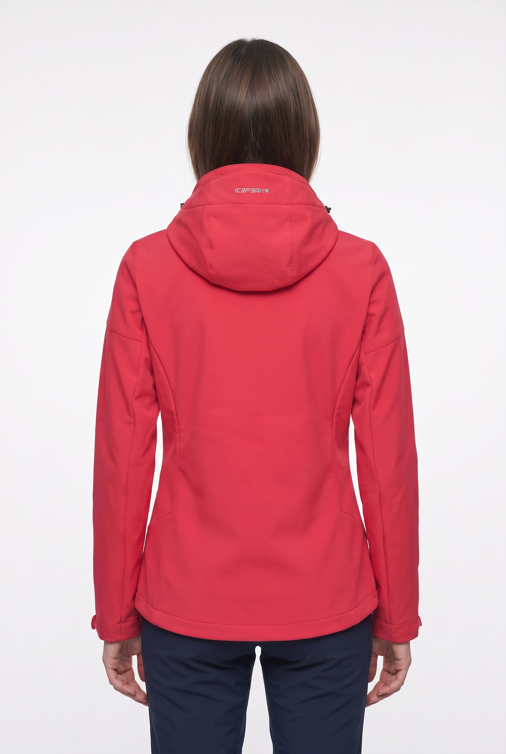 Icepeak Softshelljacke »D SOFTSHELLJACKE BATHGATE« mit Kapuze Reißverschluss- und Ärmeltasche, atmungsaktiv, wasserabweisend