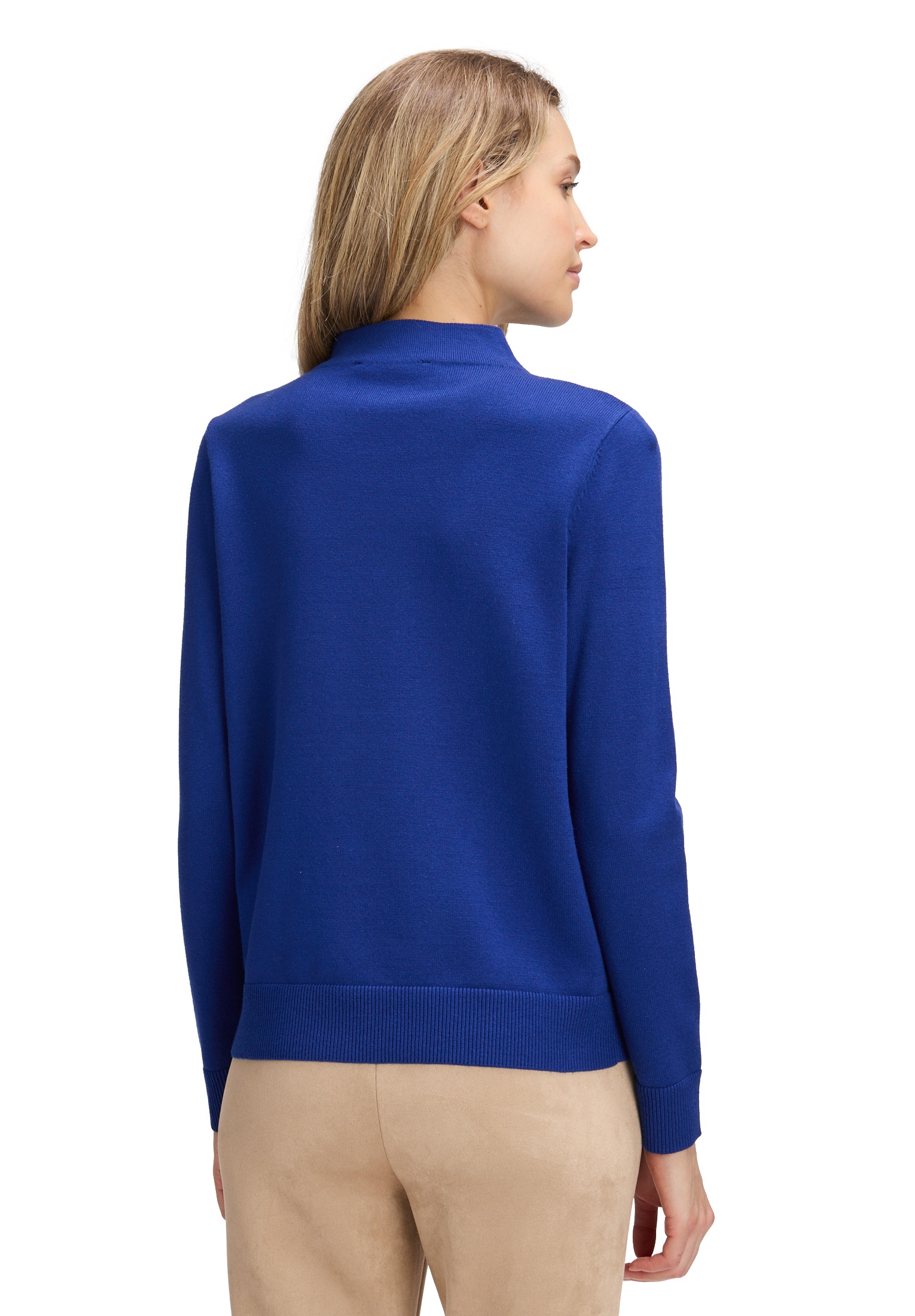 Betty Barclay Strickpullover »Betty Barclay Damen Basic-Strickpullover mit Stehkragen«, (1 tlg.)