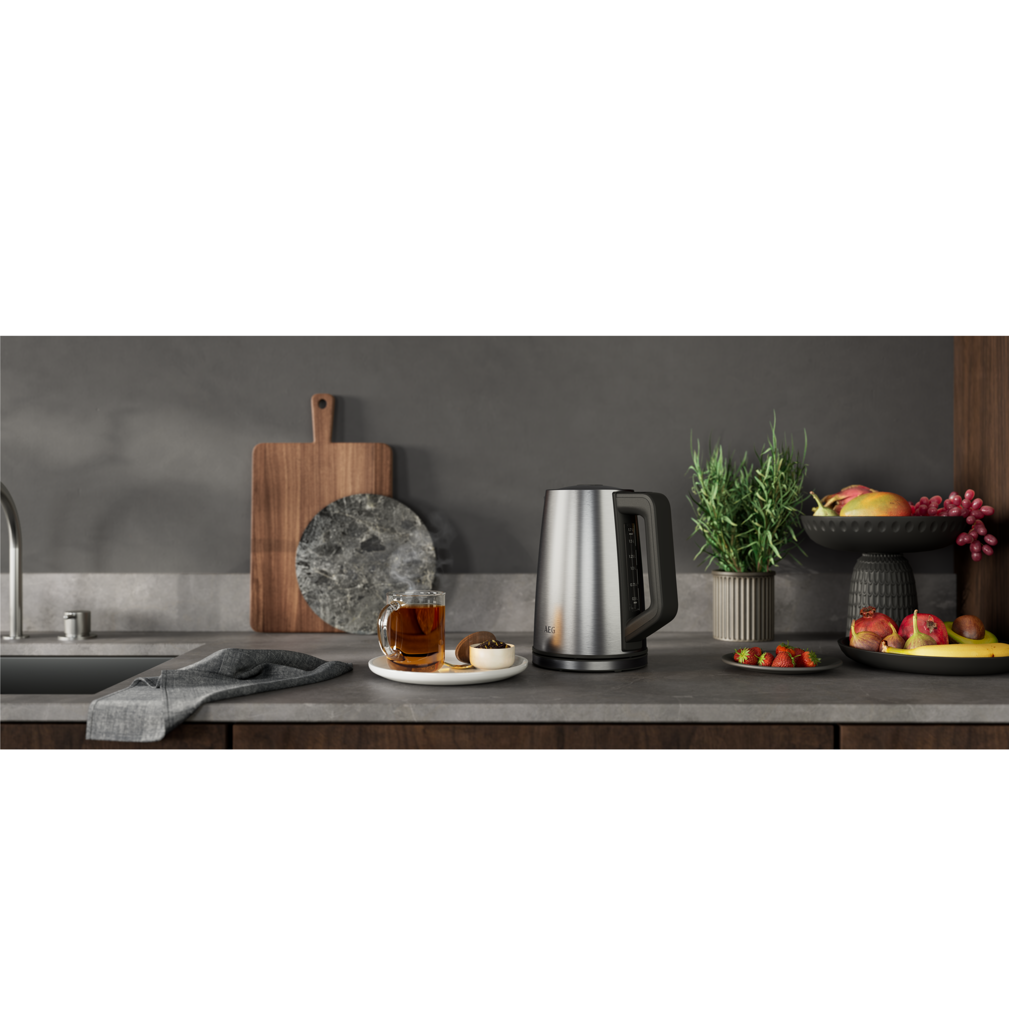 AEG Wasserkocher »K5-1-6ST«, 1,7 l, 2400 W