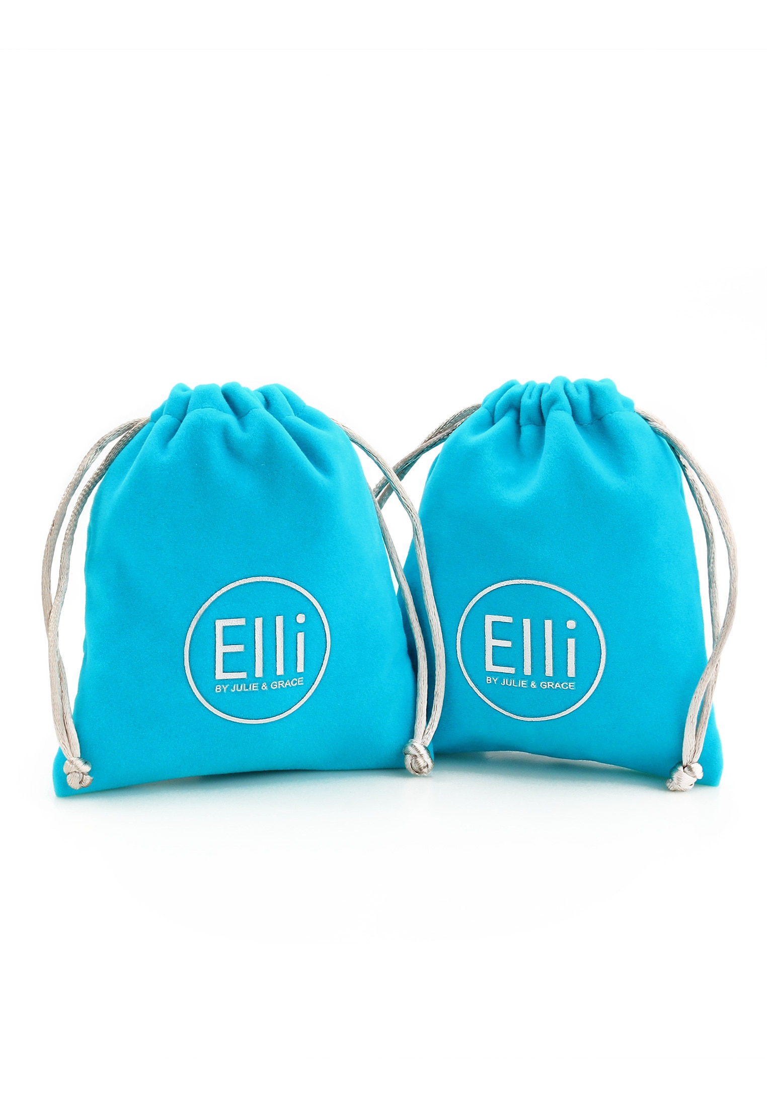 Elli Paar Creolen »Stecker Opal Marquise und Zirkonia 925 Silber«