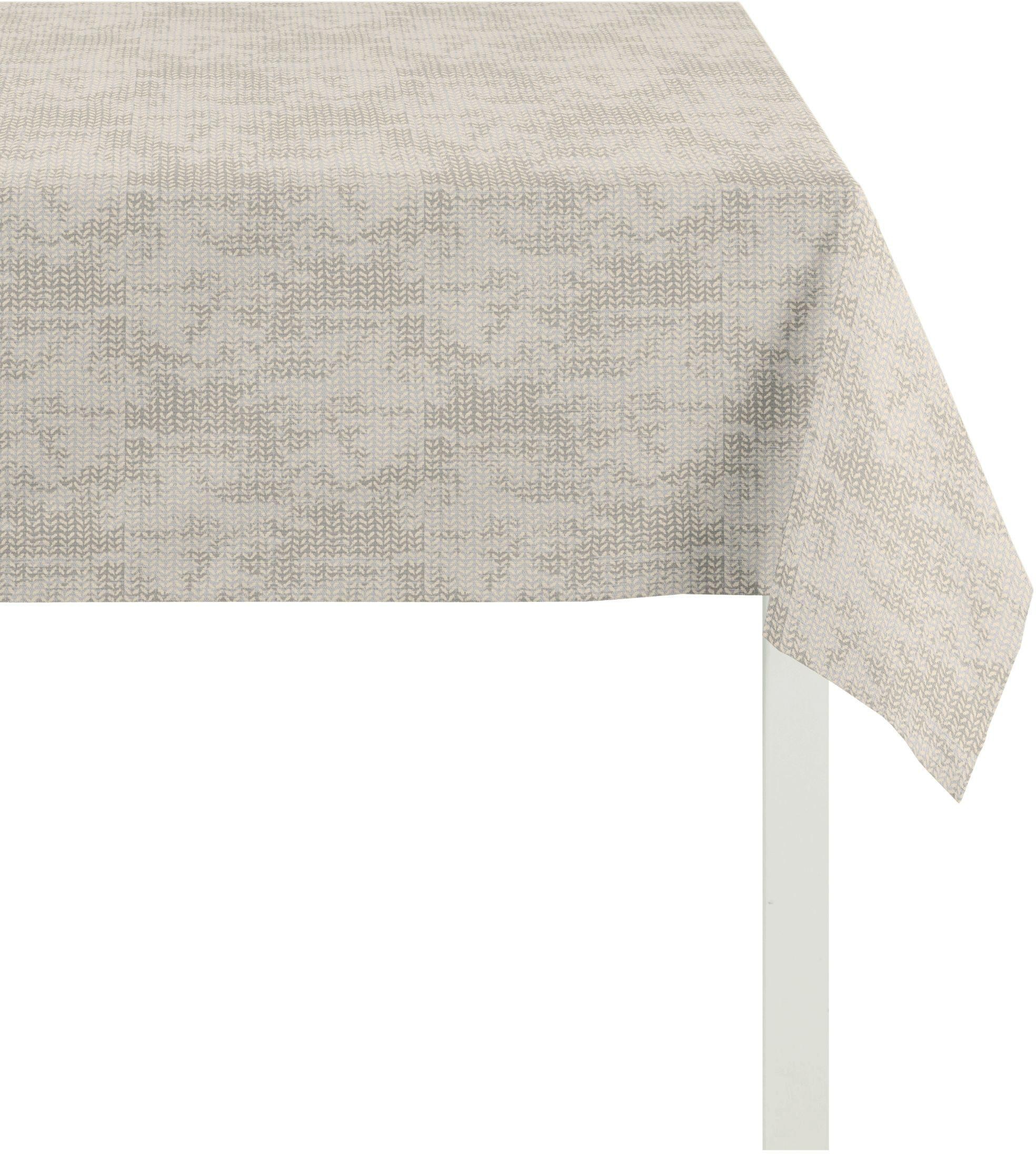 Mitteldecke APELT, B:85cm L:85cm, beige, Polyester, Viskose, Tischdecken, "2914 Loft Style"