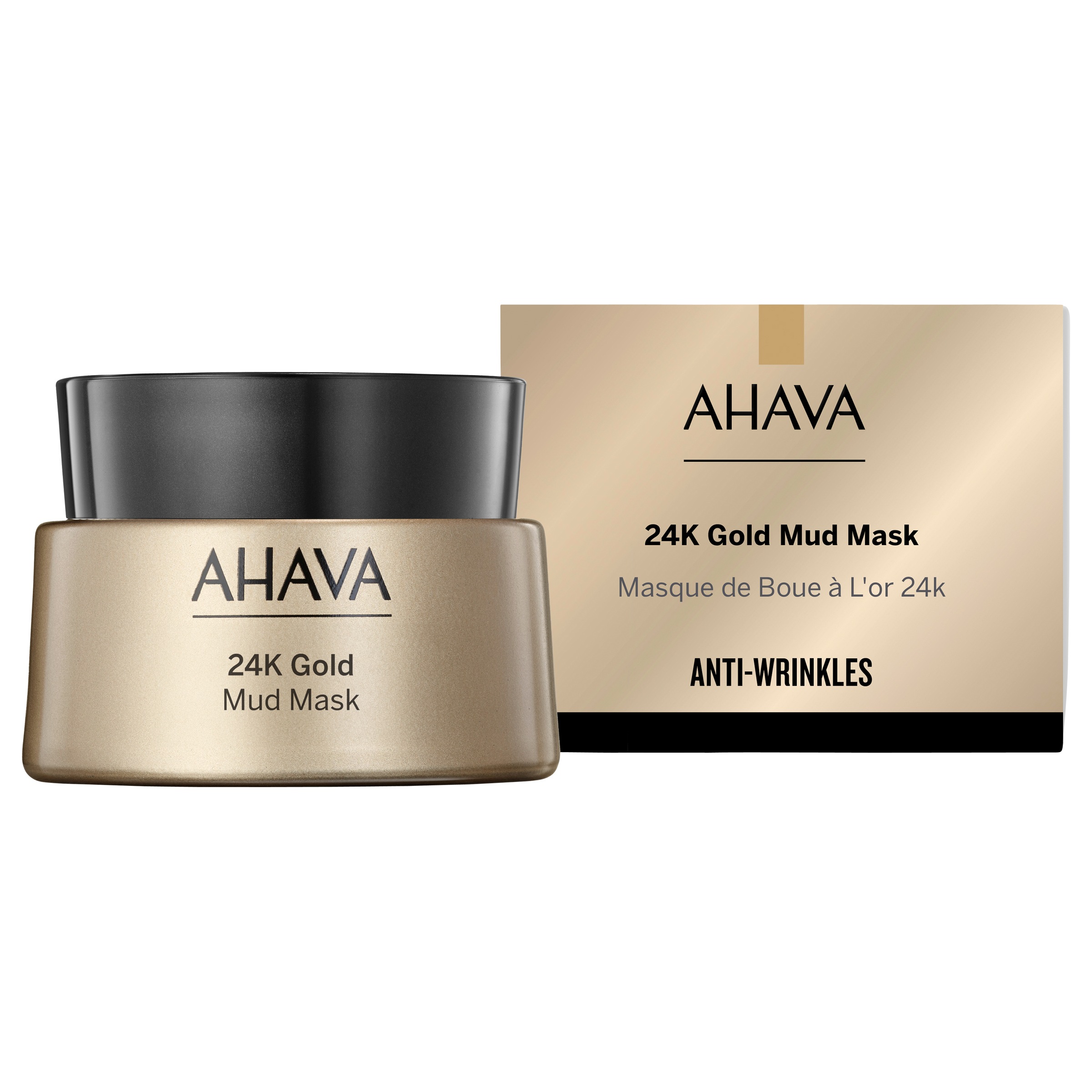 AHAVA Gesichts-Reinigungsmaske »24K GOLD MUD MASK« mit mineralstoffreichem Schlamm aus dem Toten Meer, glättend