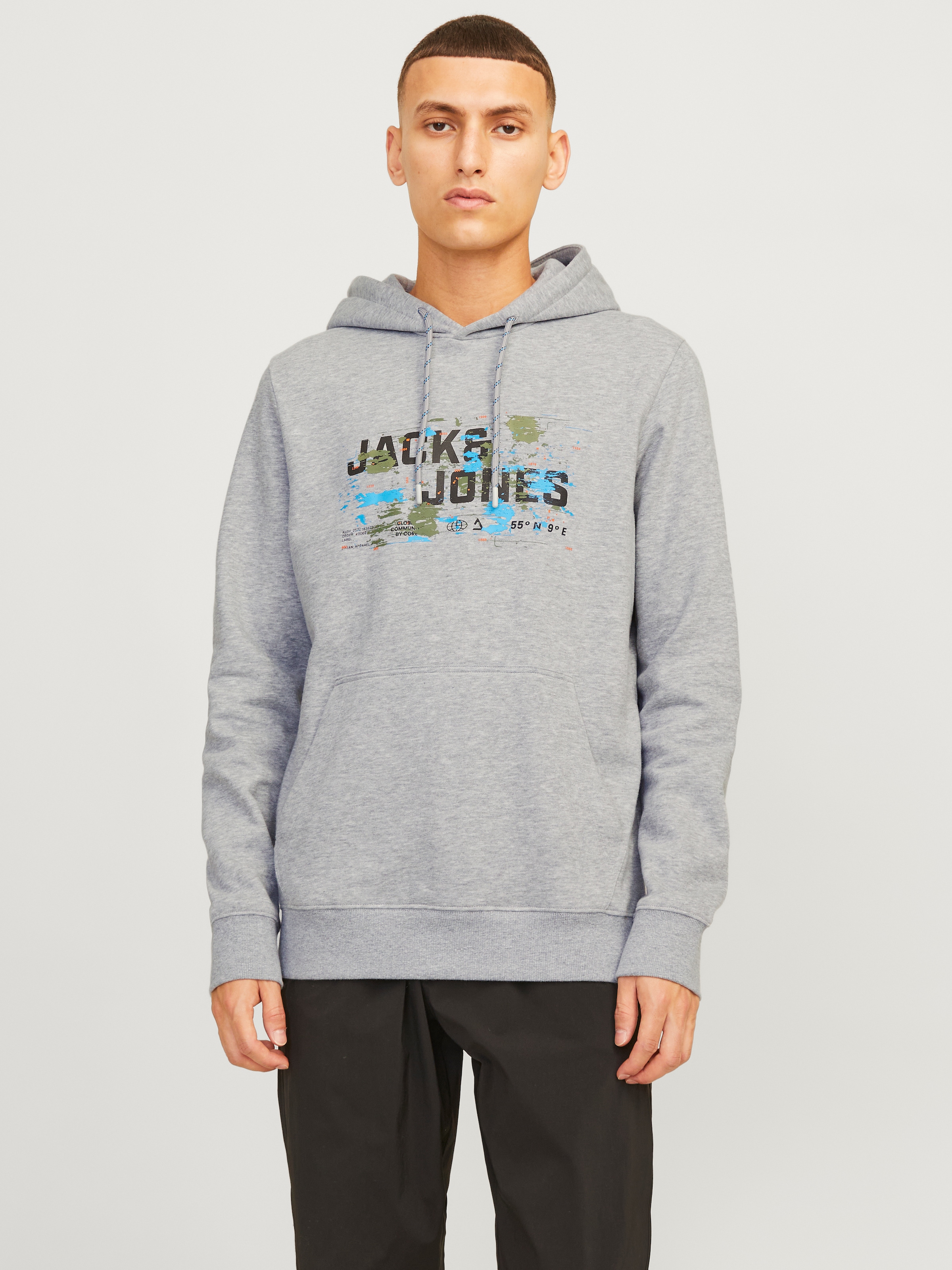 Jack & Jones Kapuzensweatshirt "JCOOUTDOOR LOGO SWEAT HOOD SN"