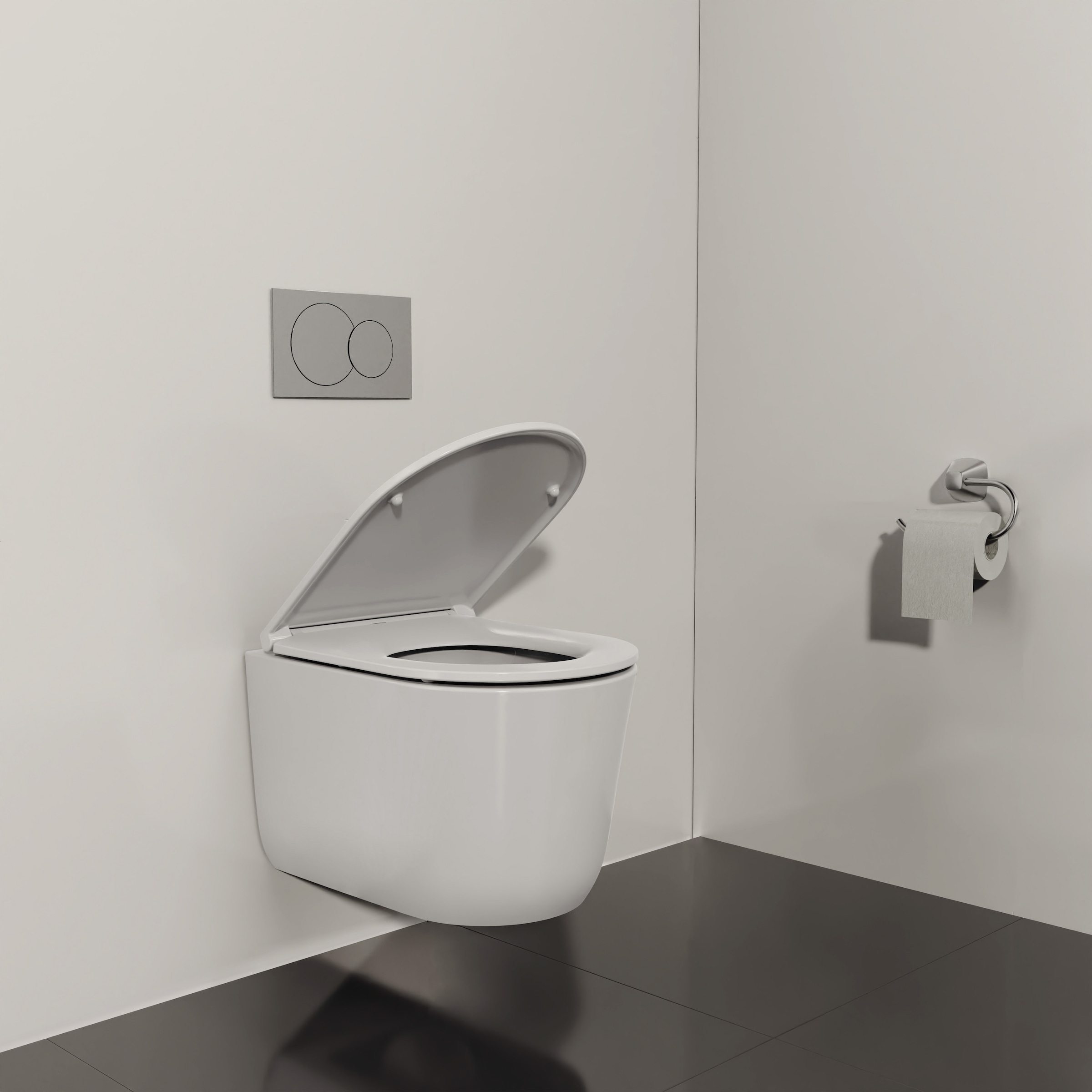 welltime Tiefspül-WC »Cascata« Vortex-Flush