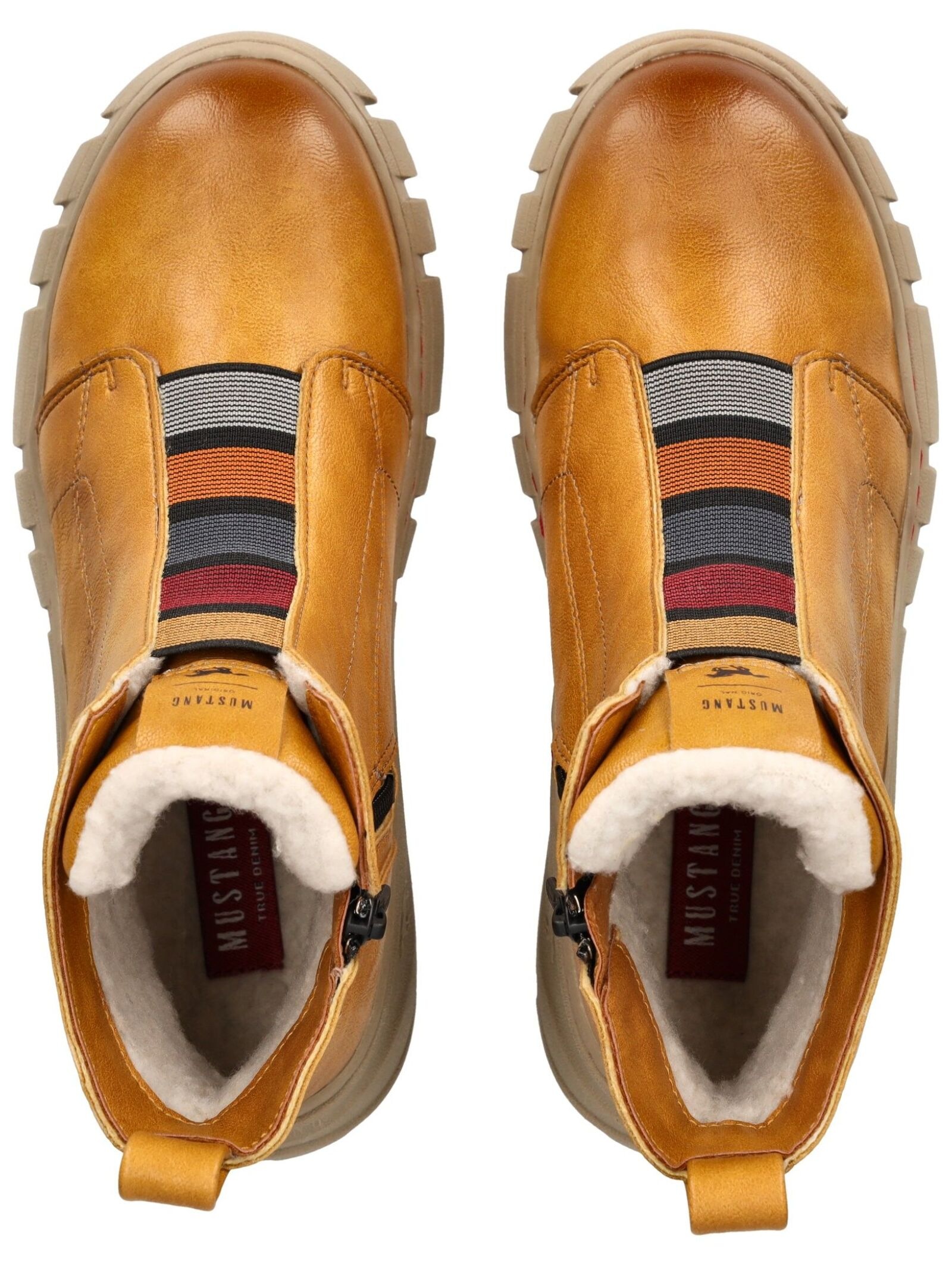 Mustang Shoes Stiefelette »Mustang Shoes Stiefelette Lederimitat«