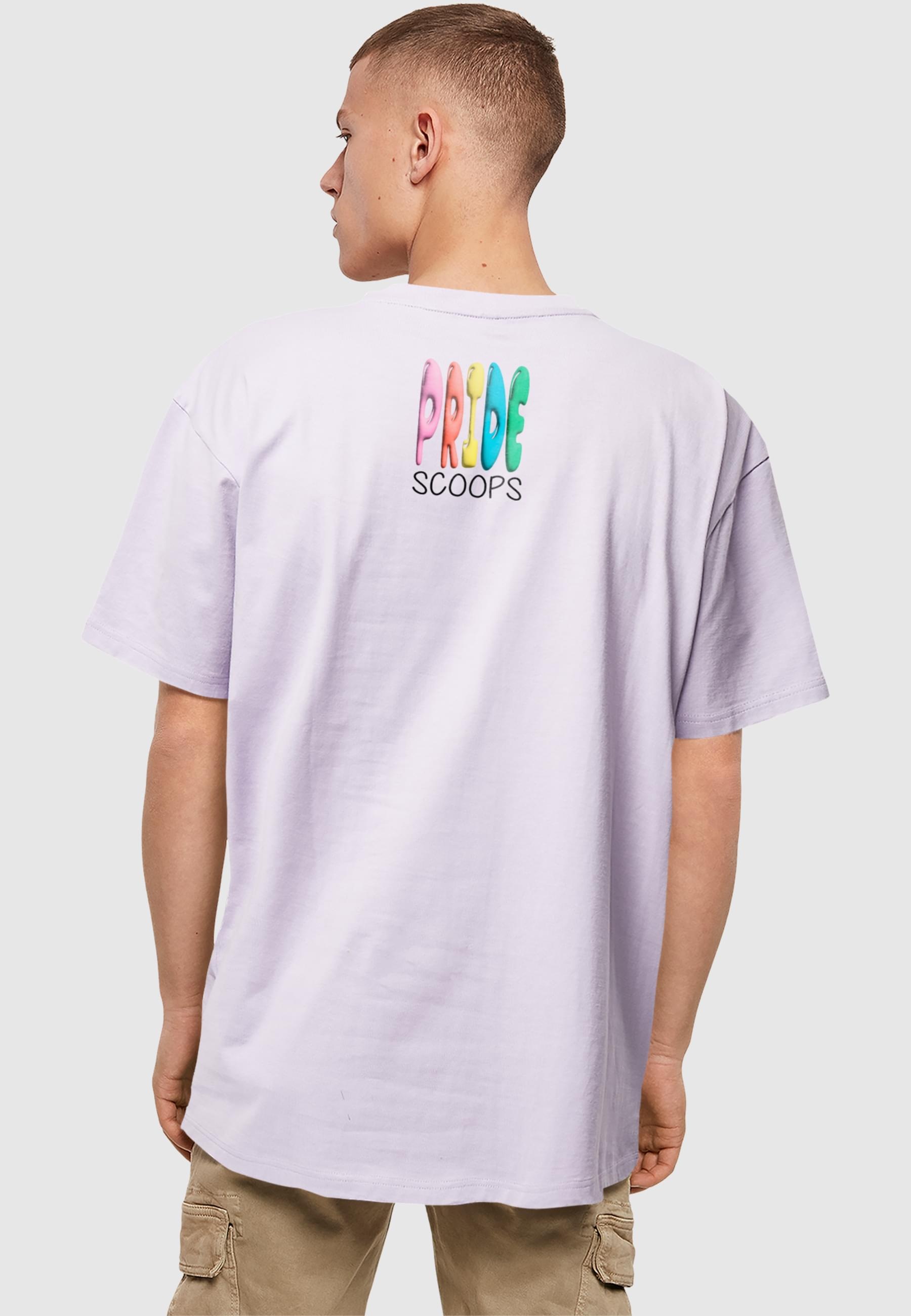 Merchcode T-Shirt »Merchcode Pride Scoops Heavy Oversized T-shirt«