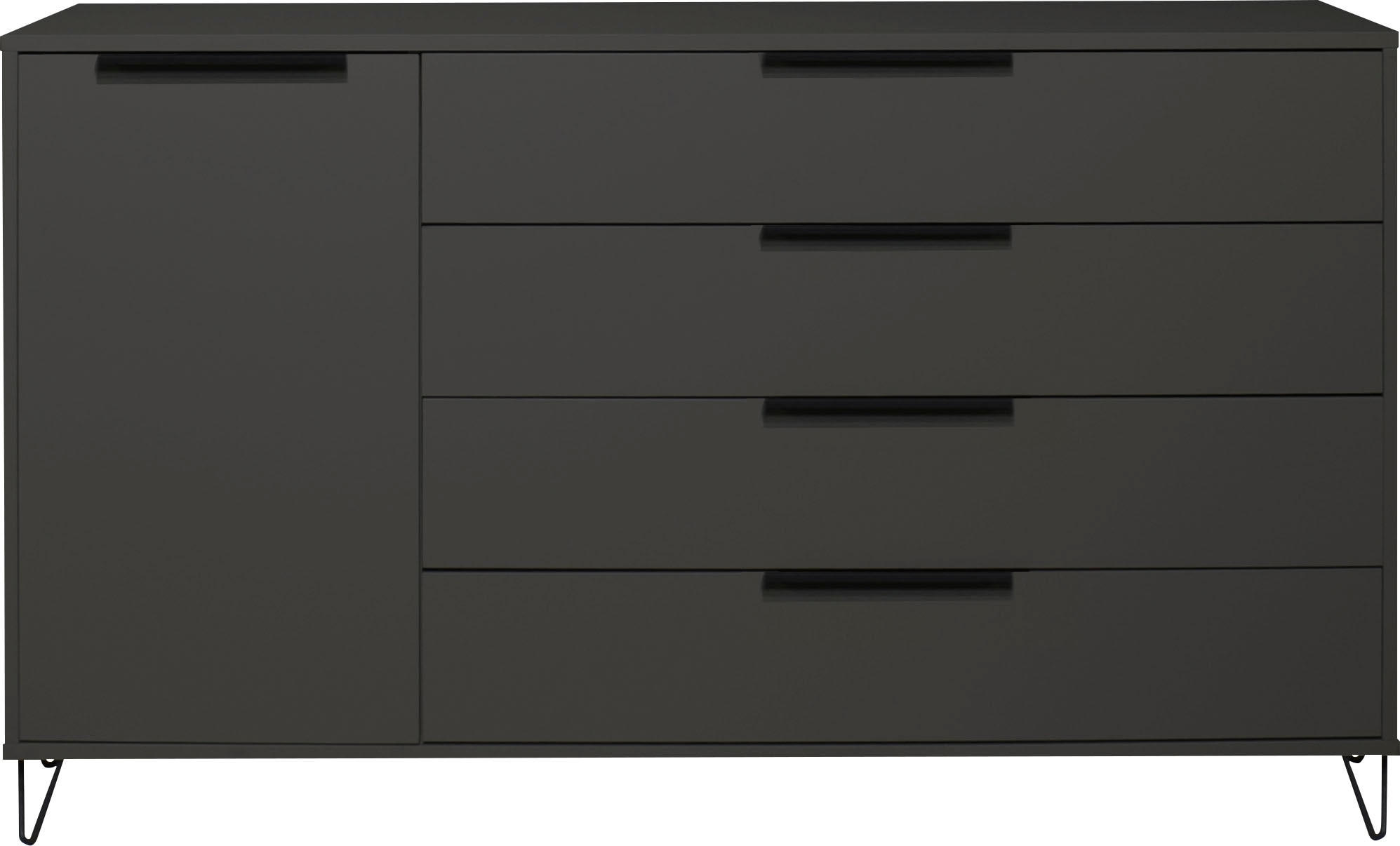 Mäusbacher Highboard "Bonnie", Breite 168 cm mit Drahtgestell günstig online kaufen