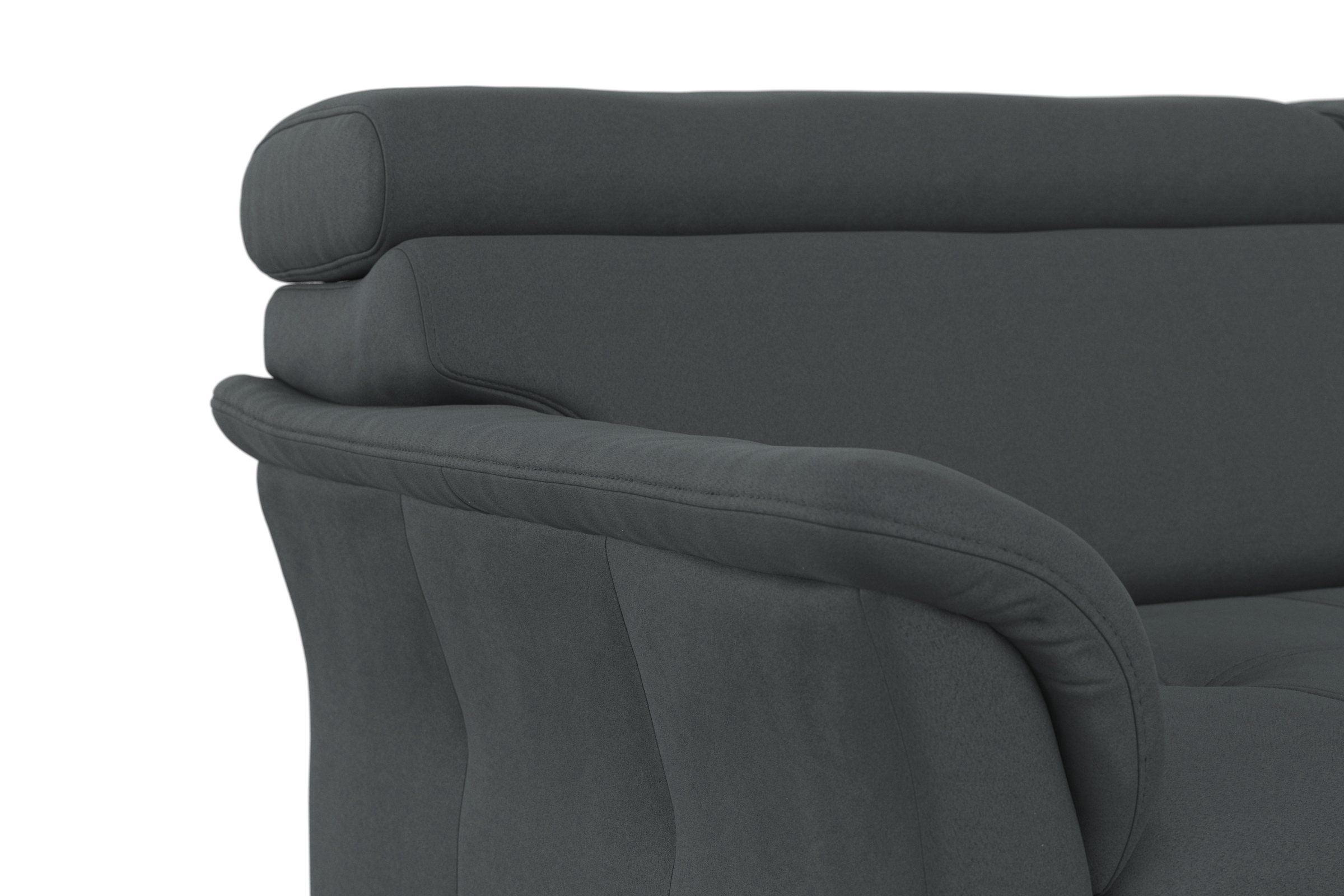 sit&more Ecksofa »Marano L-Form« inklusive Kopfteilverstellung, wahlweise mit Bettfunktion, Bettkasten
