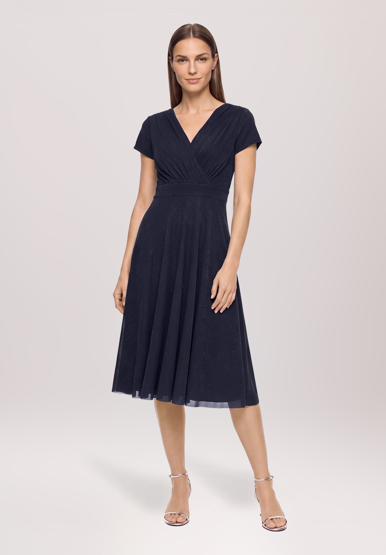 Vera Mont Cocktailkleid »Damen im Glitzer-Look« Ohne Tasche