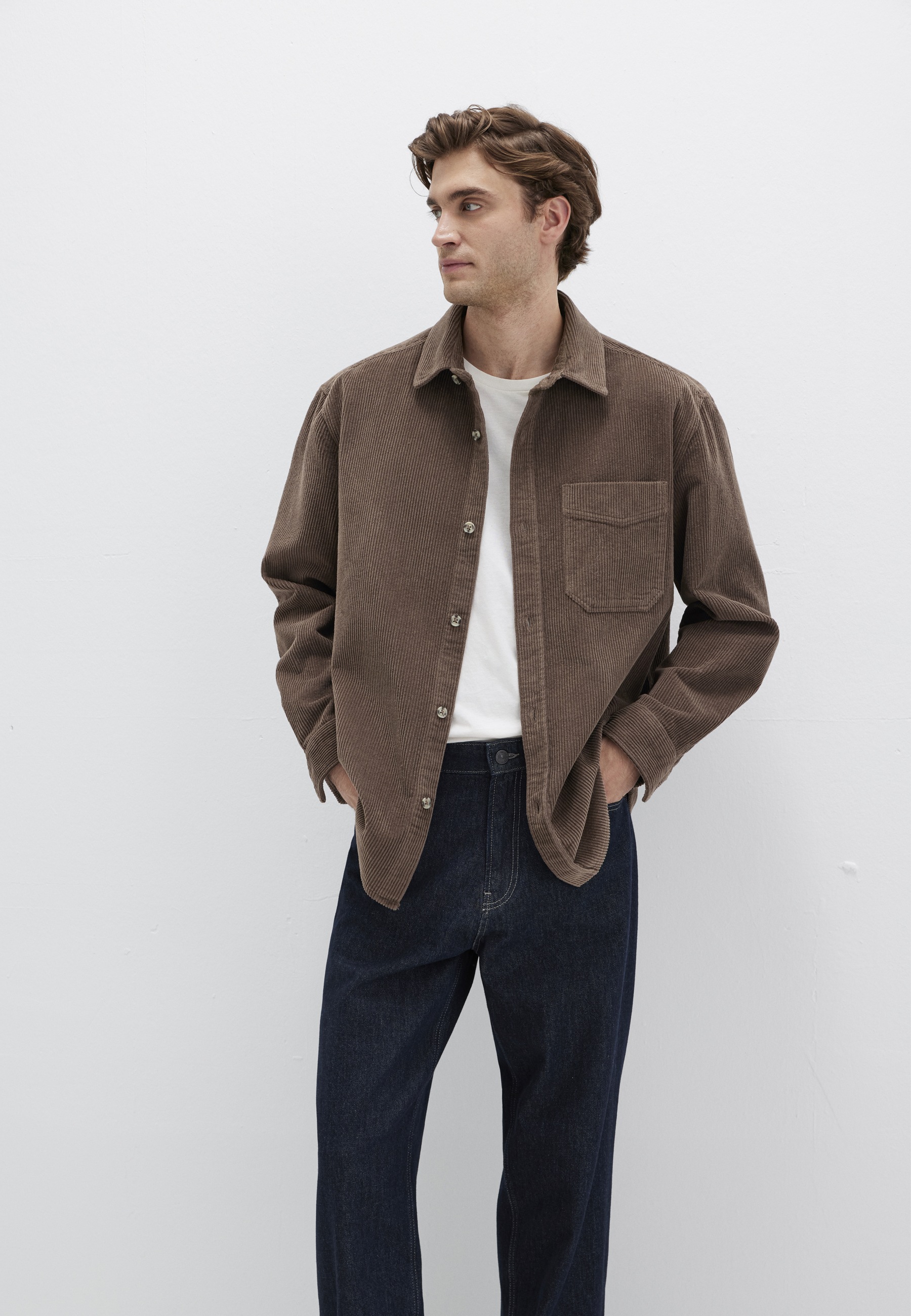 Thumbnail - Mavi Langarmhemd "POCKET CORDUROY SHIRT" Cordhemd