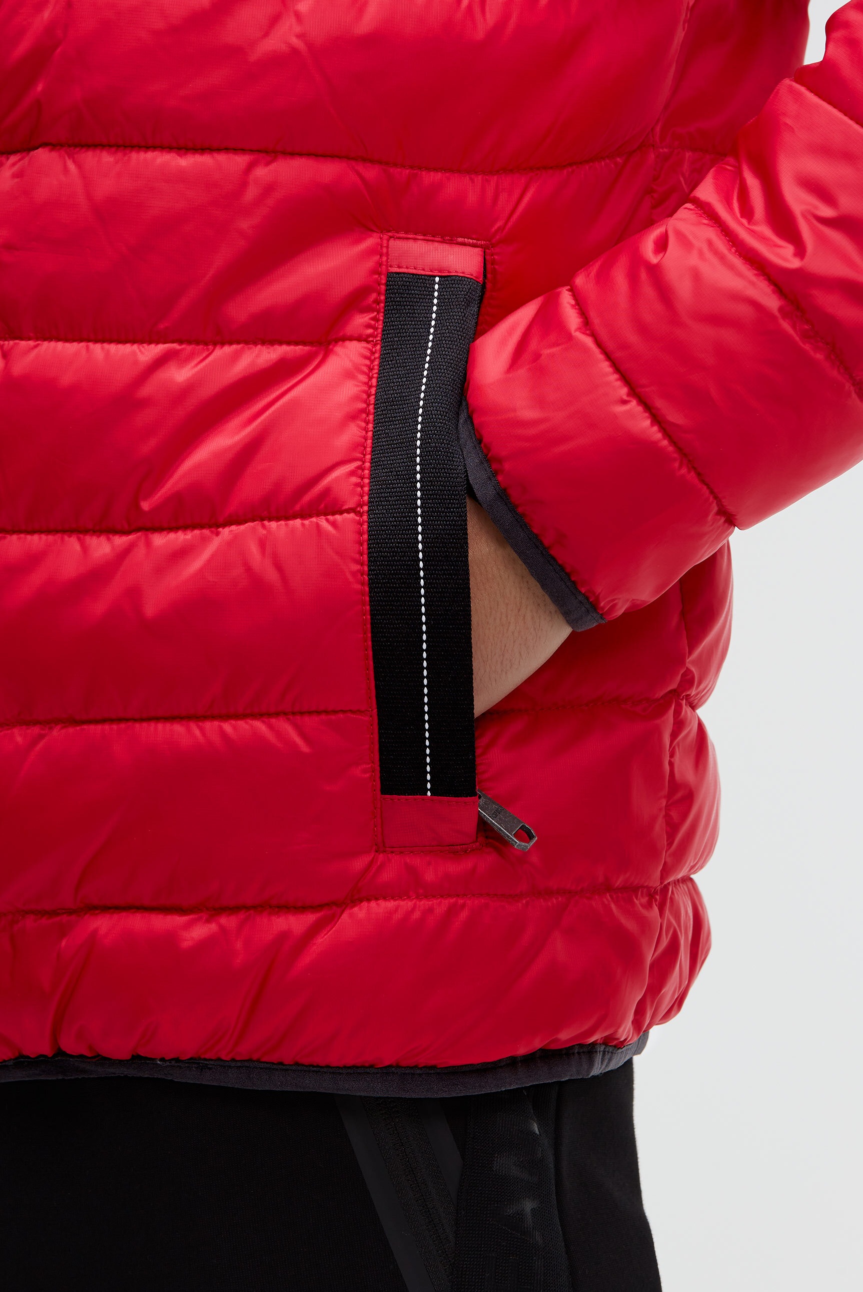 CAMP DAVID Outdoorjacke ohne Kapuze mit Windfangleiste