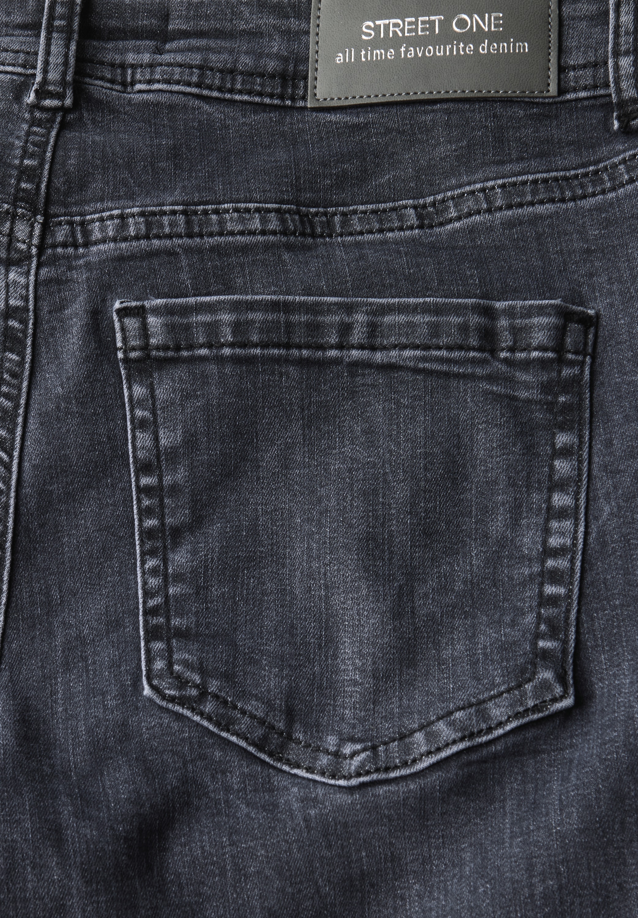 STREET ONE Comfort-fit-Jeans, Middle Waist
