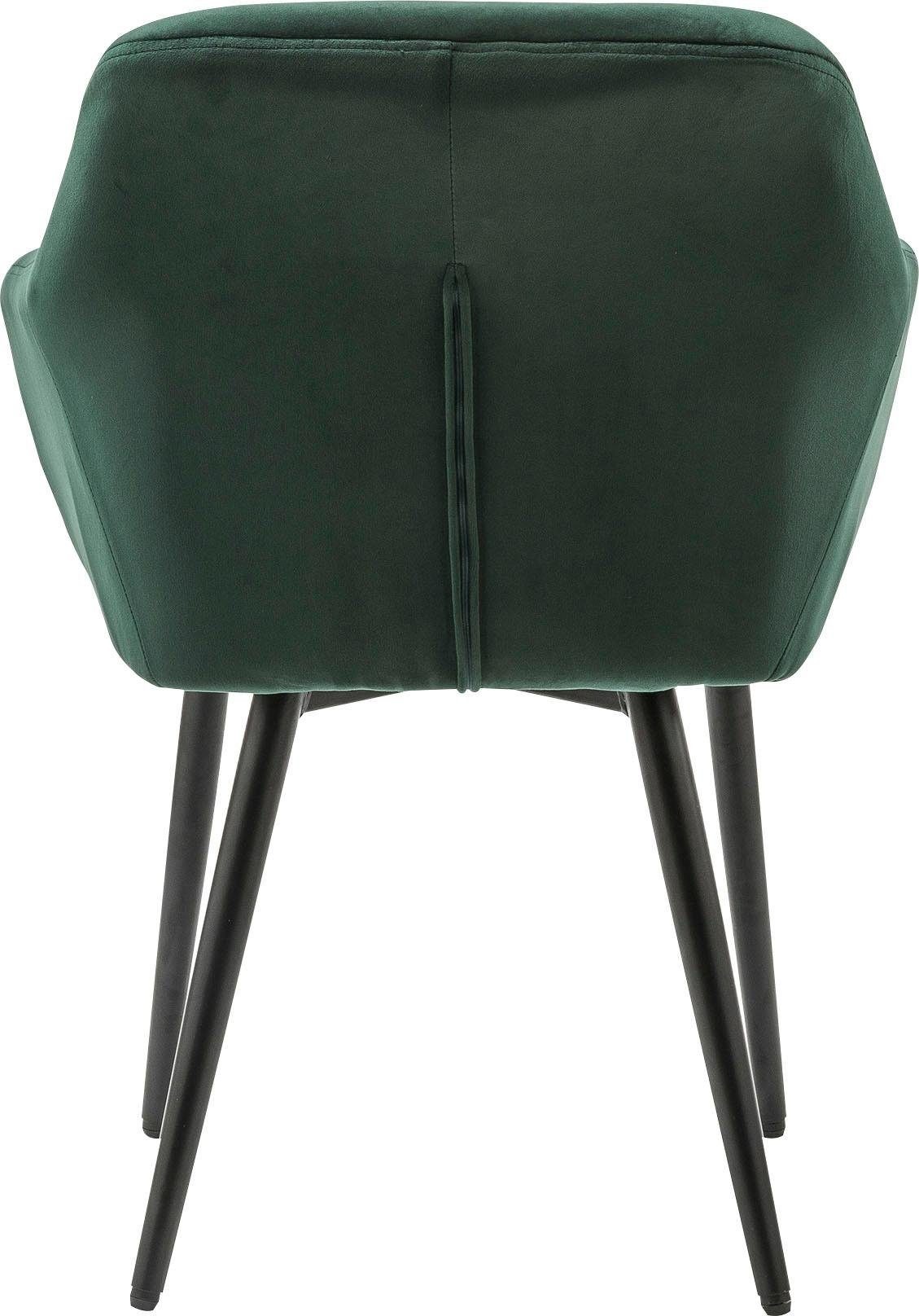 Thumbnail - SalesFever Esszimmerstuhl "Coventry Komfortabler Polstertuhl im eleganten Stil" () Stilvoll mit eleganter Knopfheftung