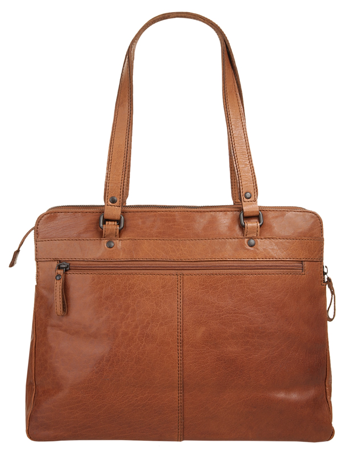 Spikes & Sparrow Shopper »LAPTOP SHOULDERBAG«, echt Leder