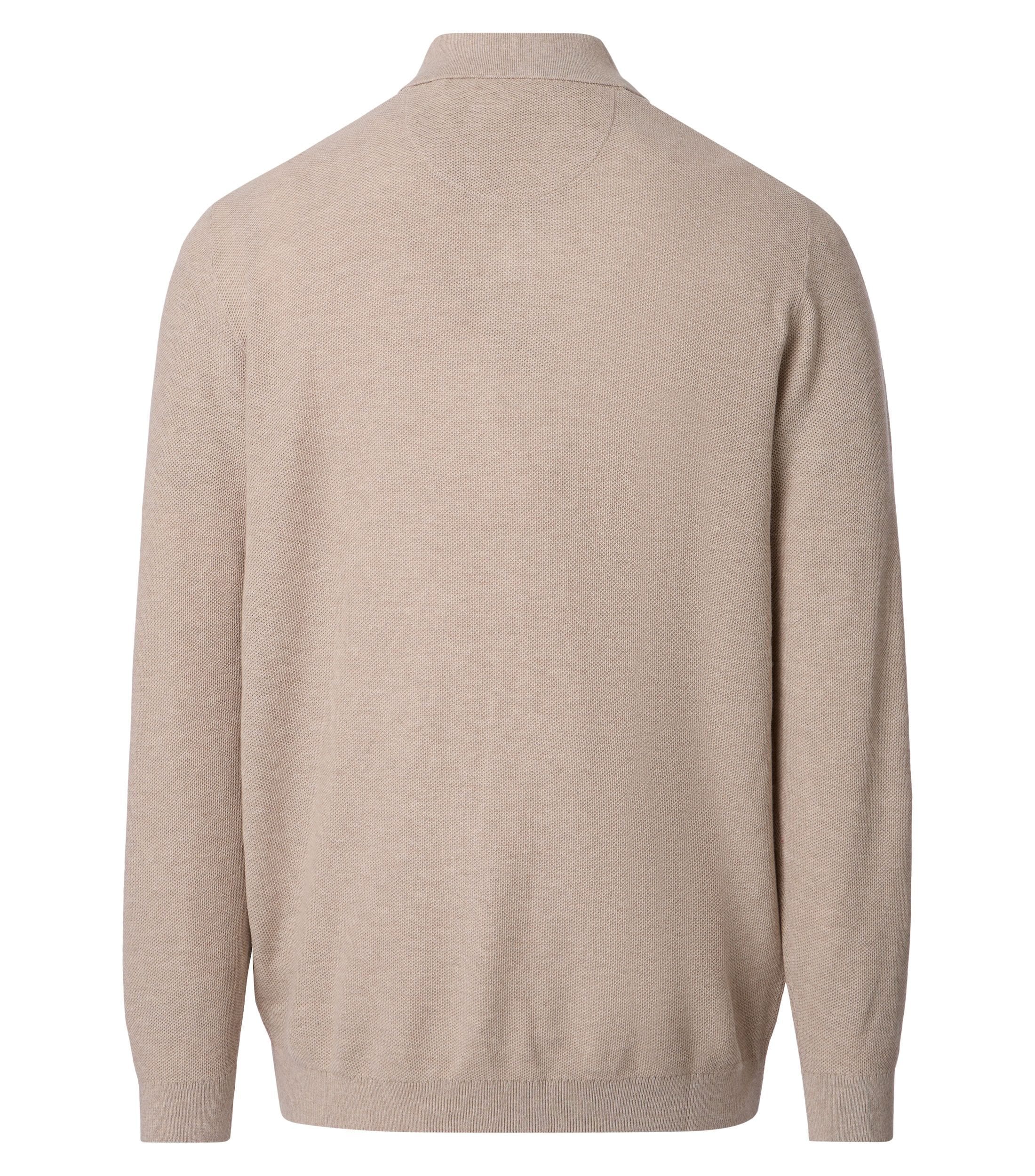 CASAMODA Langarm-Poloshirt »CASAMODA Polo-Shirt Langarm uni«