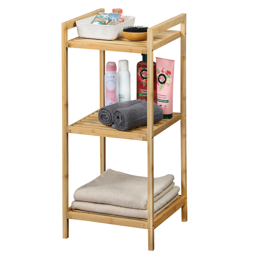 KESPER® Ablageregal »Regal mit 3 Ablagen, Bambus, FSC« 1 Stk. tlg.