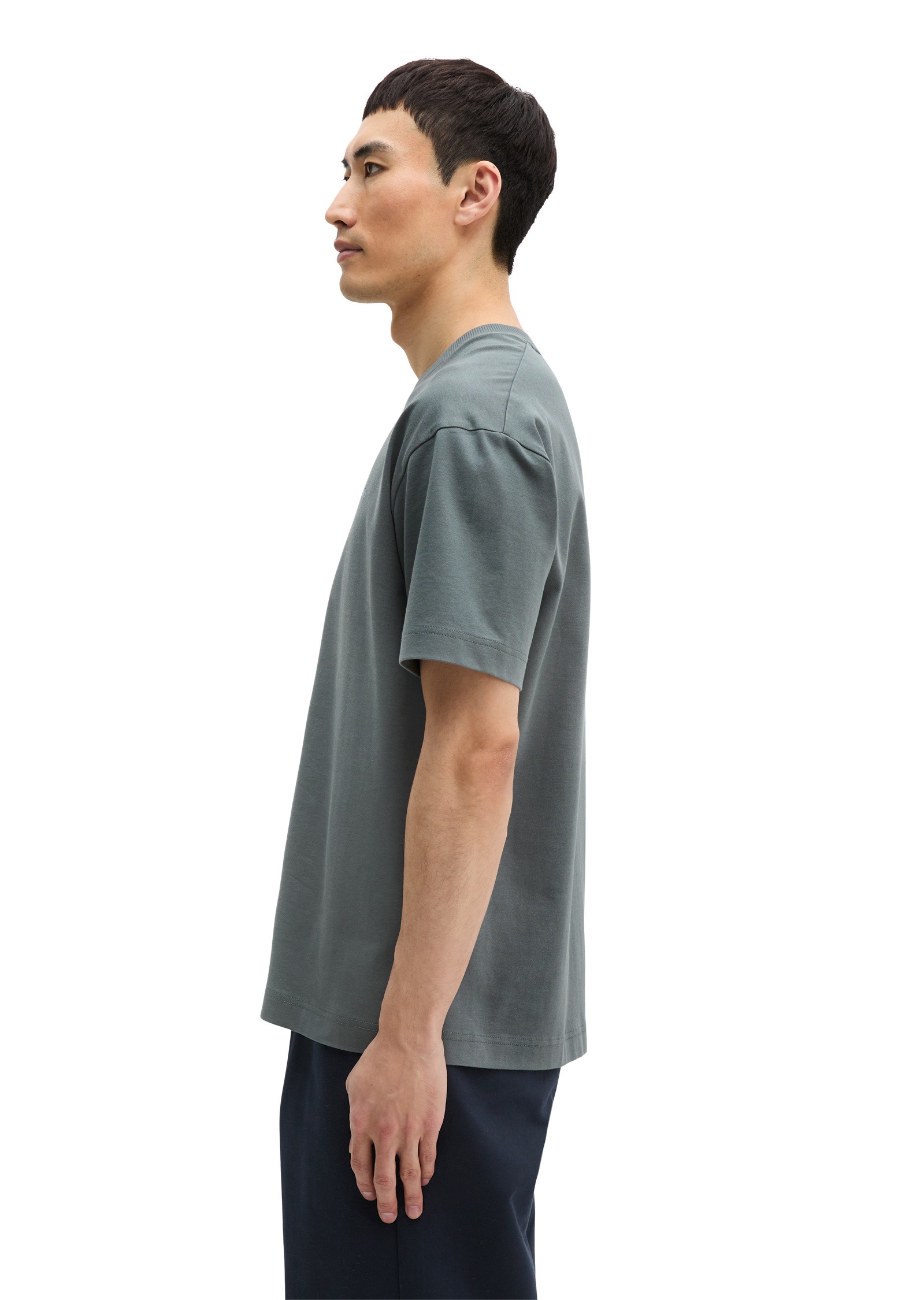 Marc OPolo T-Shirt "aus schwerem Bio-Baumwoll-Jersey" günstig online kaufen