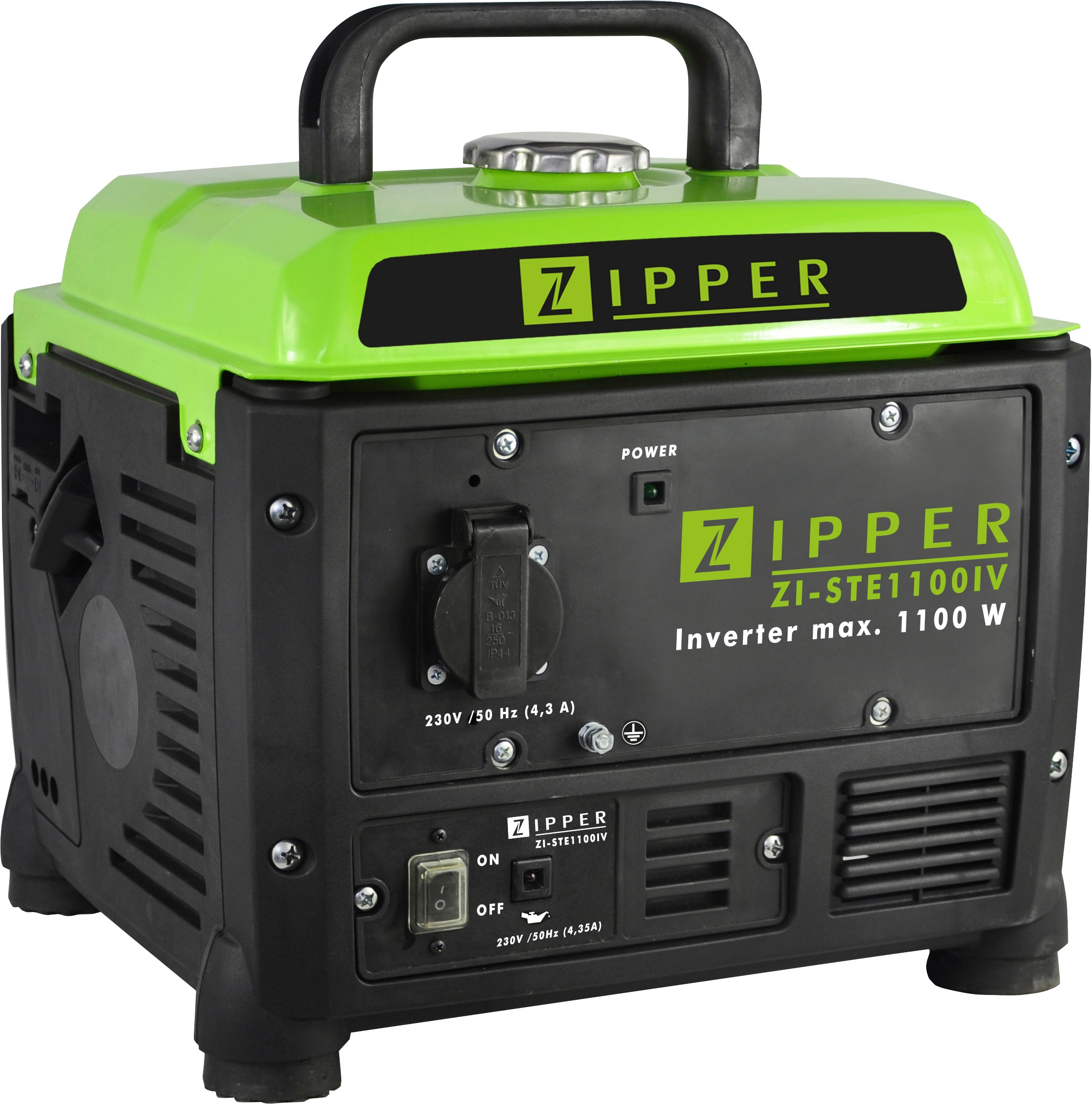 ZIPPER Stromerzeuger su einfacher Bedienung
